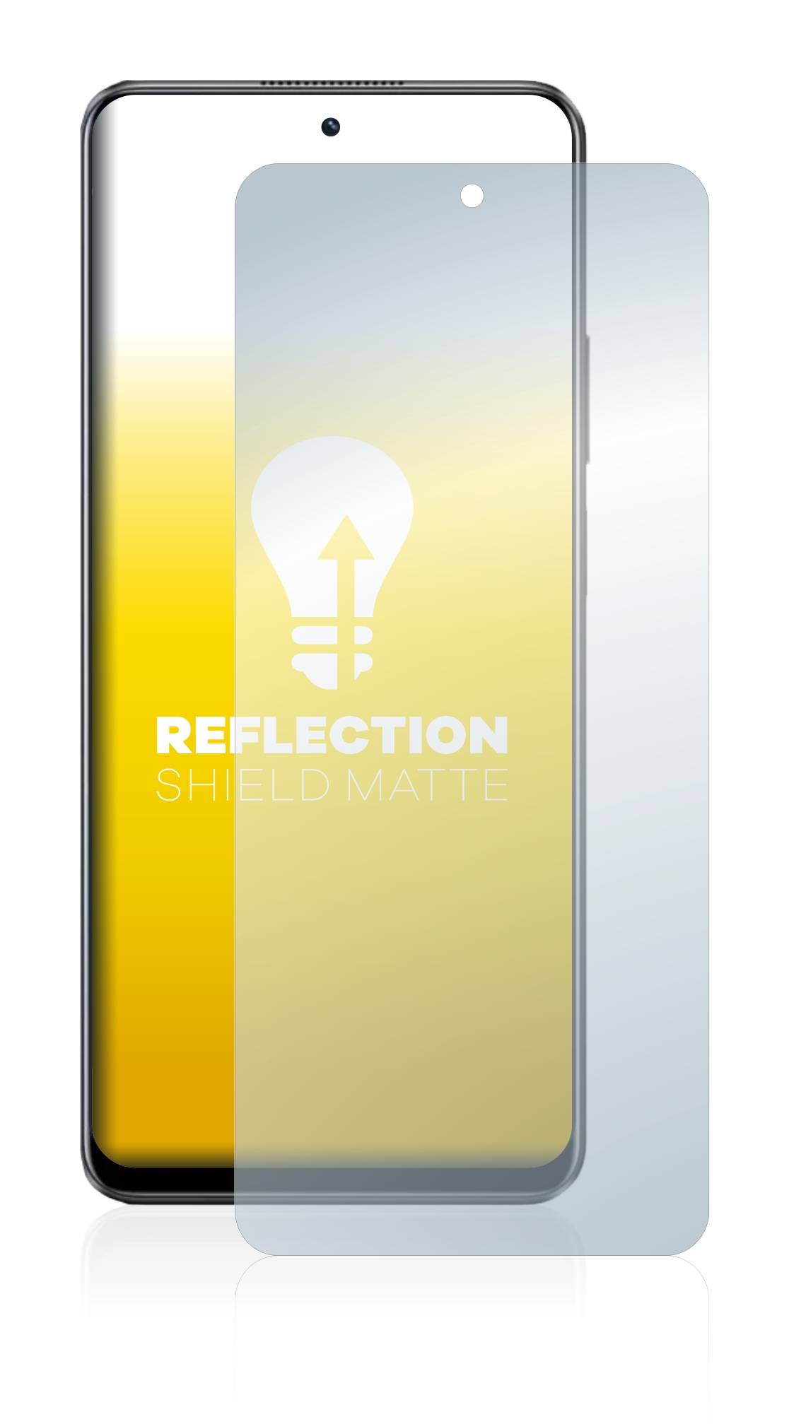 upscreen Schutzfolie für realme 10 Pro Folie Matt Entspiegelt Anti-Reflex