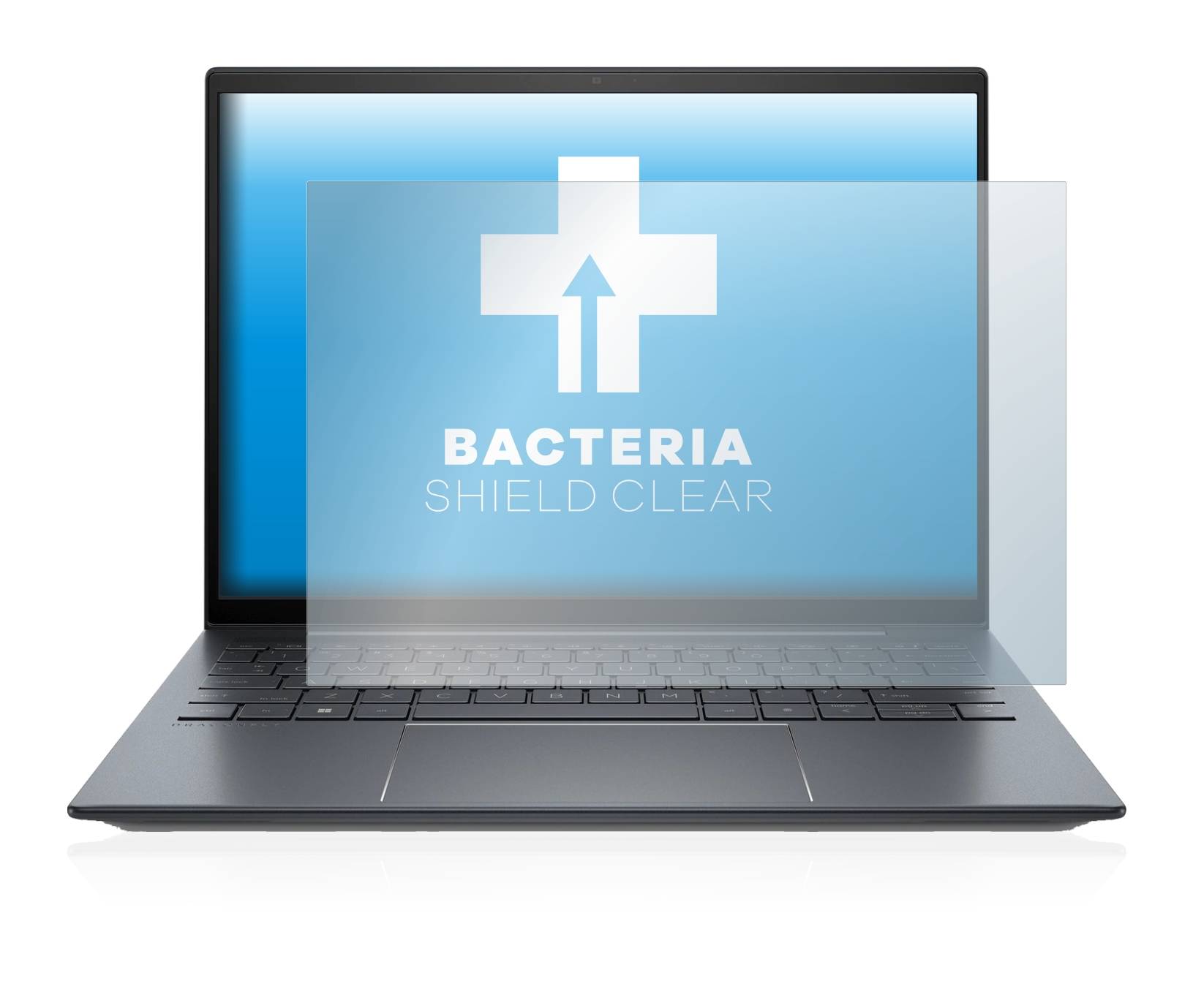 upscreen Bacteria Shield Clear Premium Antibakterielle Displayschutzfolie für HP Elite