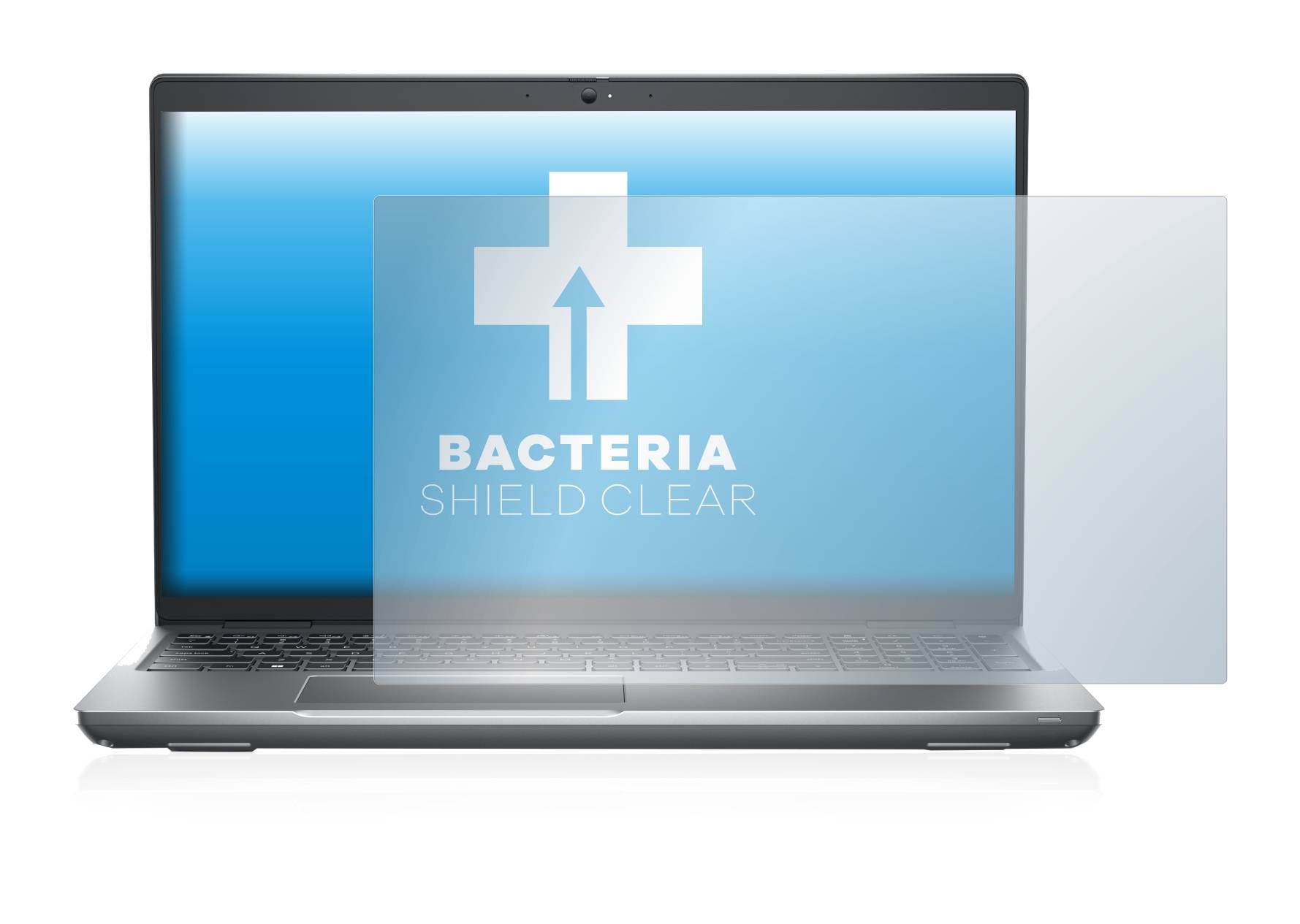 upscreen Bacteria Shield Clear Premium Antibakterielle Displayschutzfolie für Dell Precision
