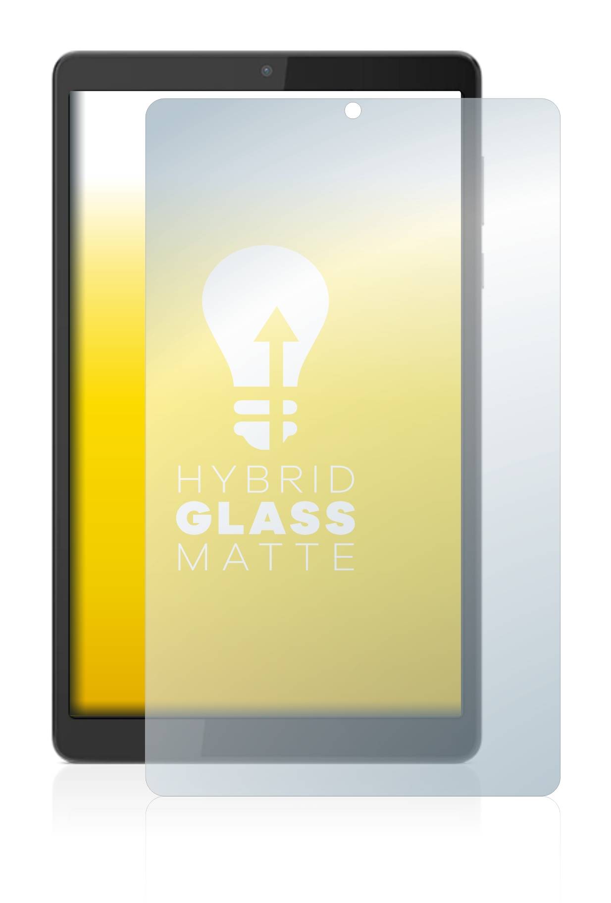 upscreen Flexible Schutz Glas Folie für Lenovo Tab M8 (4. Gen.) Schutzglas 9H Hybridglas Matt Entspiegelt