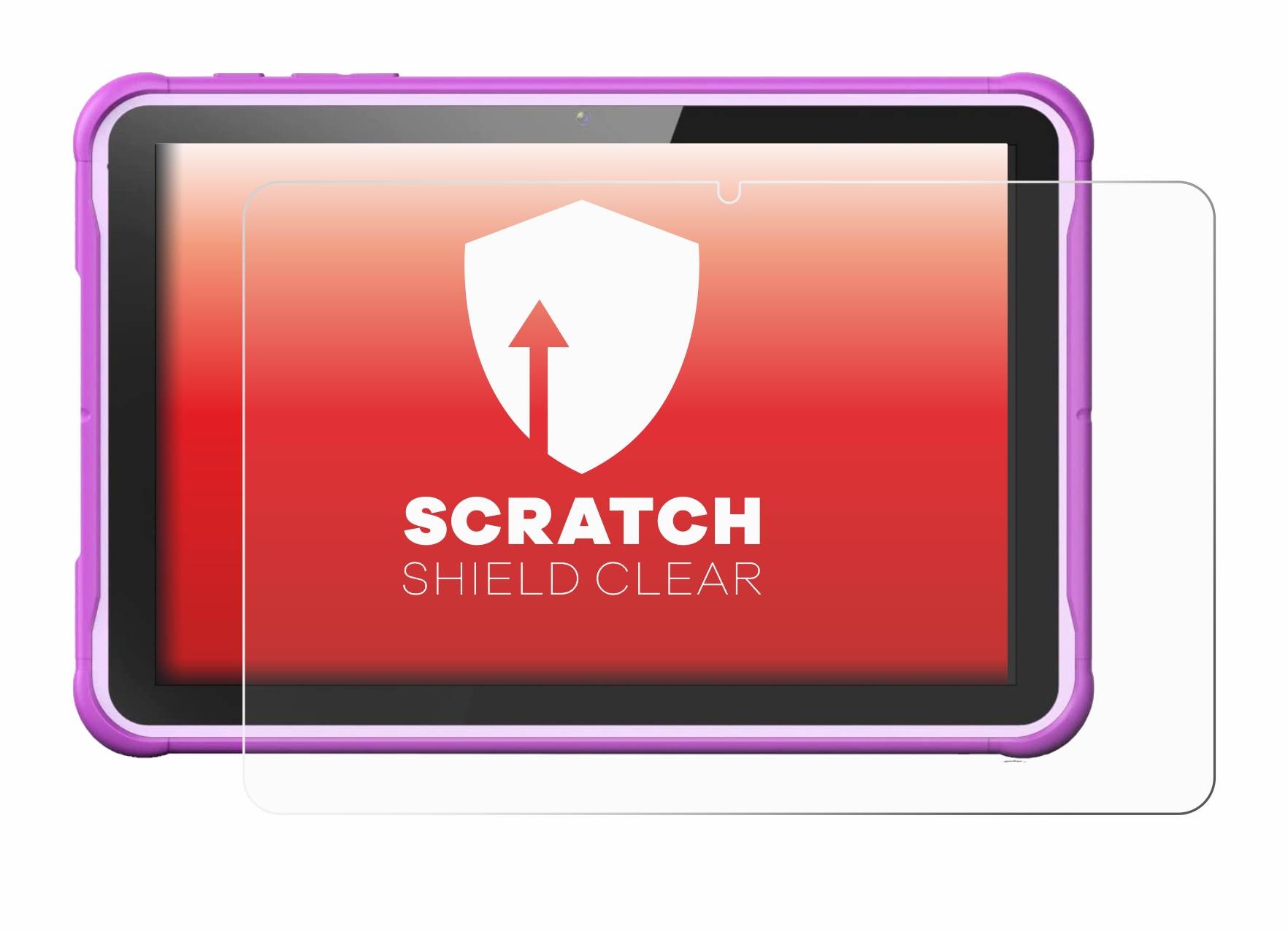 upscreen Scratch Shield Clear Premium Displayschutzfolie für Pritom