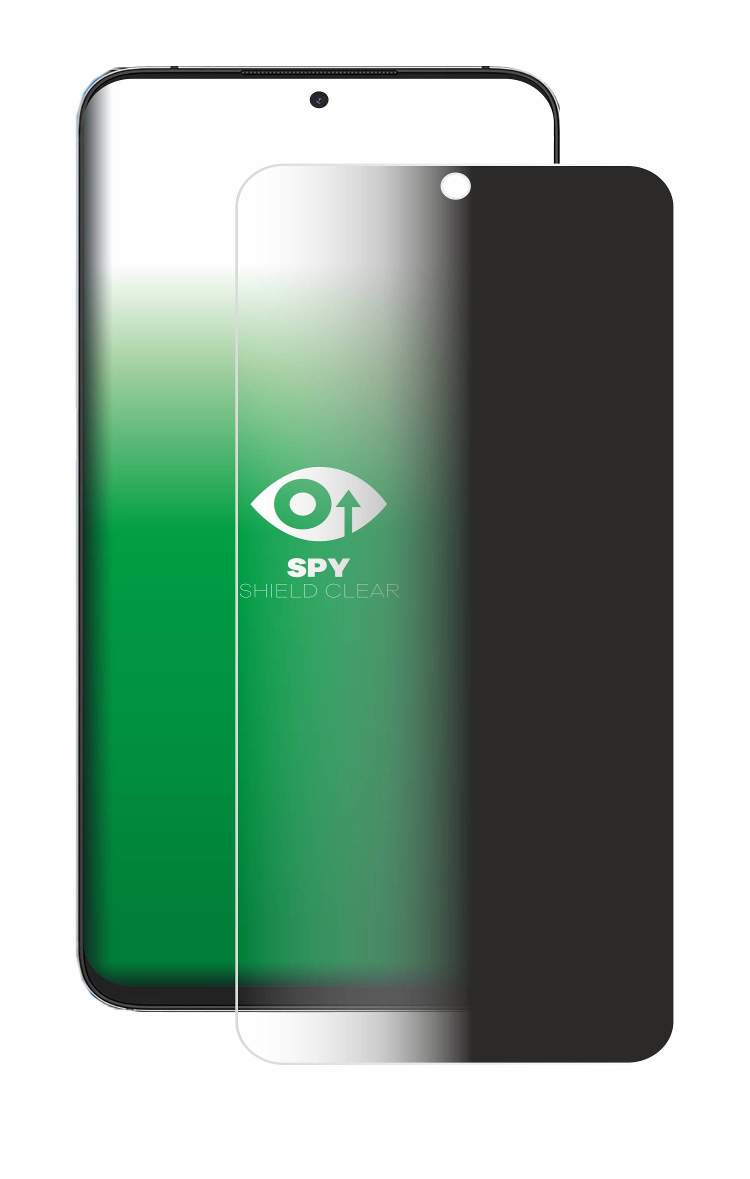 upscreen Blickschutzfolie für Umidigi A11 Pro max Anti-Spy Privacy Blaulichtschutz Sichtschutzfolie