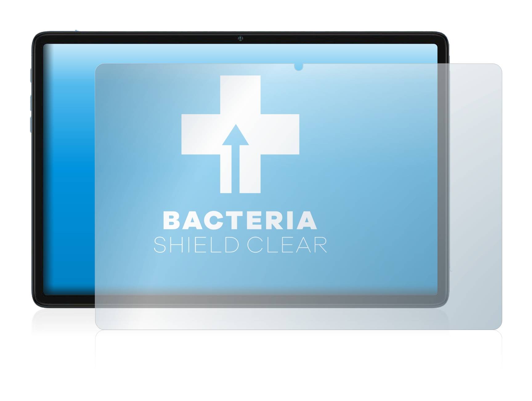 upscreen Bacteria Shield Clear Premium Antibakterielle Displayschutzfolie für Teclast