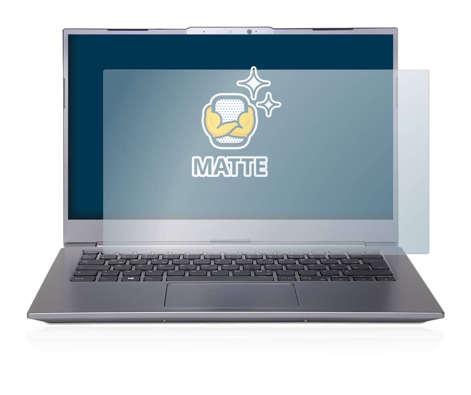 BROTECT Matte Displayschutzfolie für Wortmann Terra Mobile 1470T - Entspiegelt,