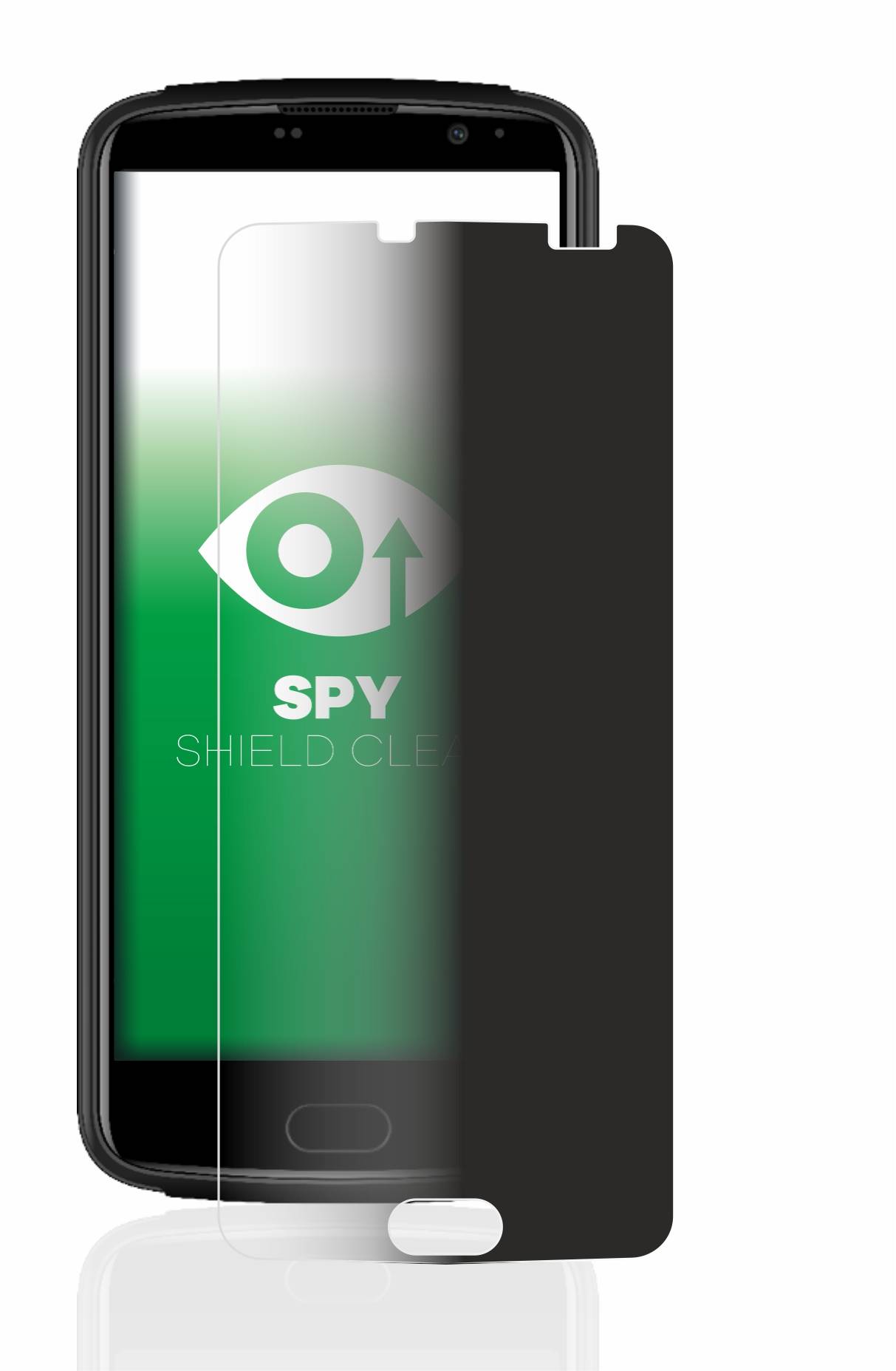 upscreen Blickschutzfolie für Beafon M7 Lite premium Anti-Spy Privacy Blaulichtschutz Sichtschutzfolie