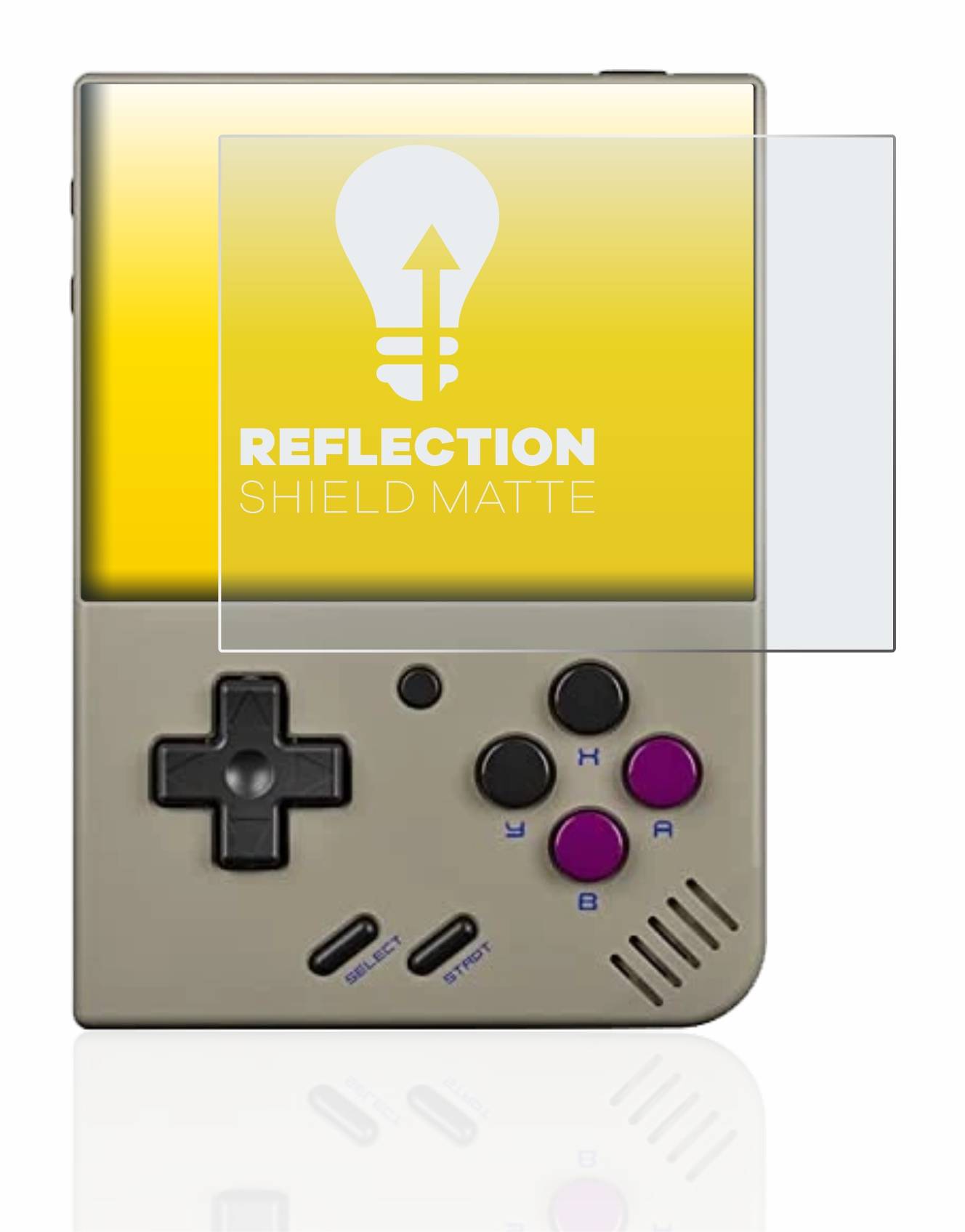 upscreen Schutzfolie für Miyoo Mini Plus Folie Matt Entspiegelt Anti-Reflex