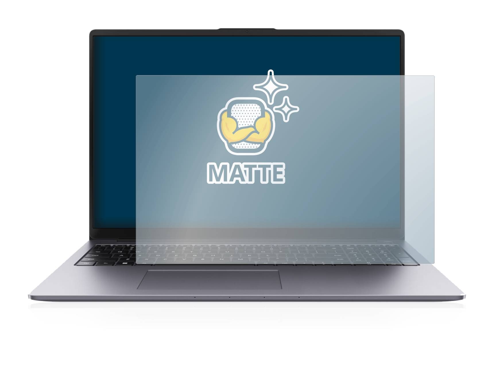 BROTECT Schutzfolie für Huawei MateBook D 16 2022 16:10 Folie Matt Entspiegelt