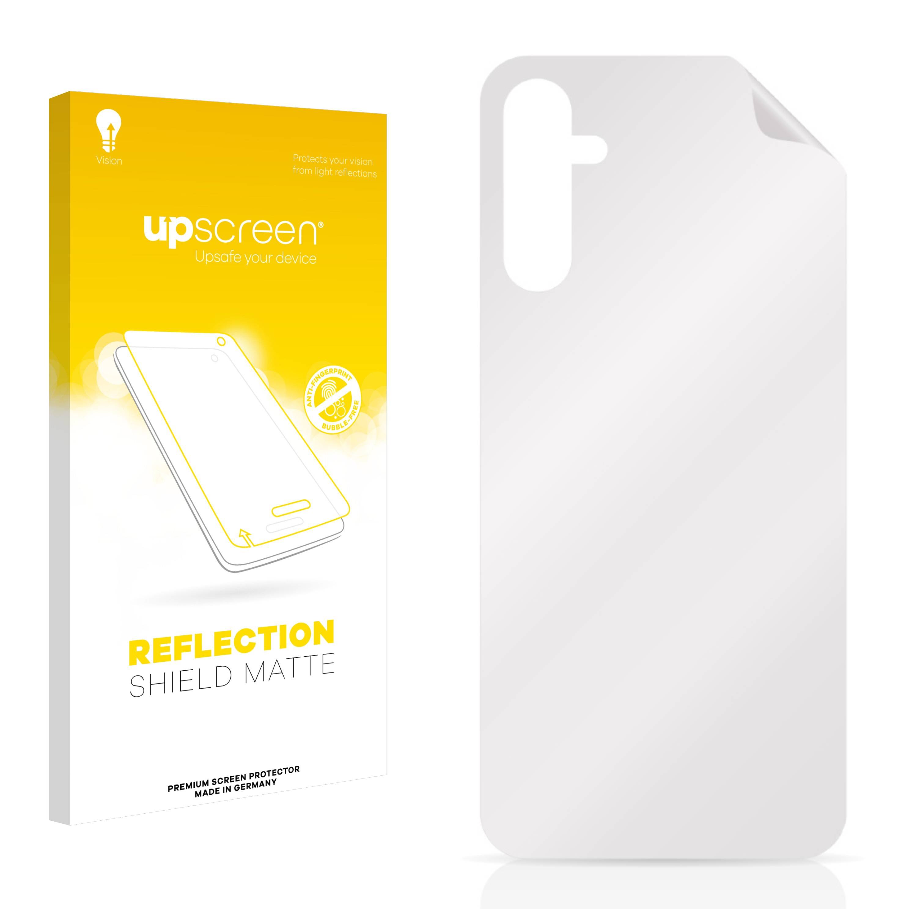 upscreen Schutzfolie für Samsung Galaxy A14 5G (Rückseite) Folie Matt Entspiegelt Anti-Reflex