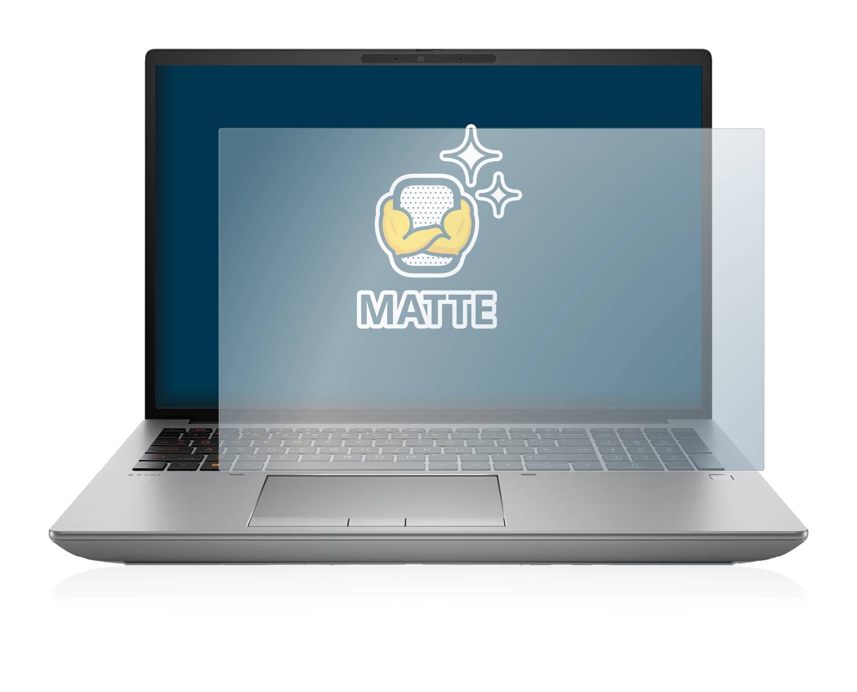 BROTECT Matte Displayschutzfolie für HP ZBook Fury 16 G9 - Entspiegelt,