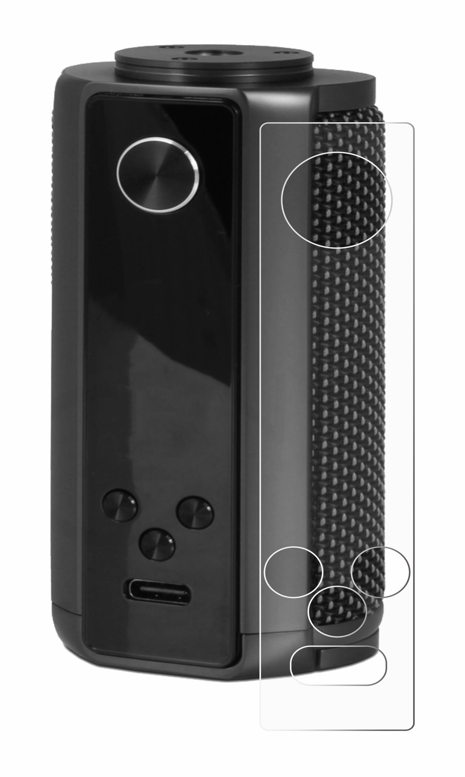 upscreen Scratch Shield Clear Premium Displayschutzfolie für Vaporesso Target 200