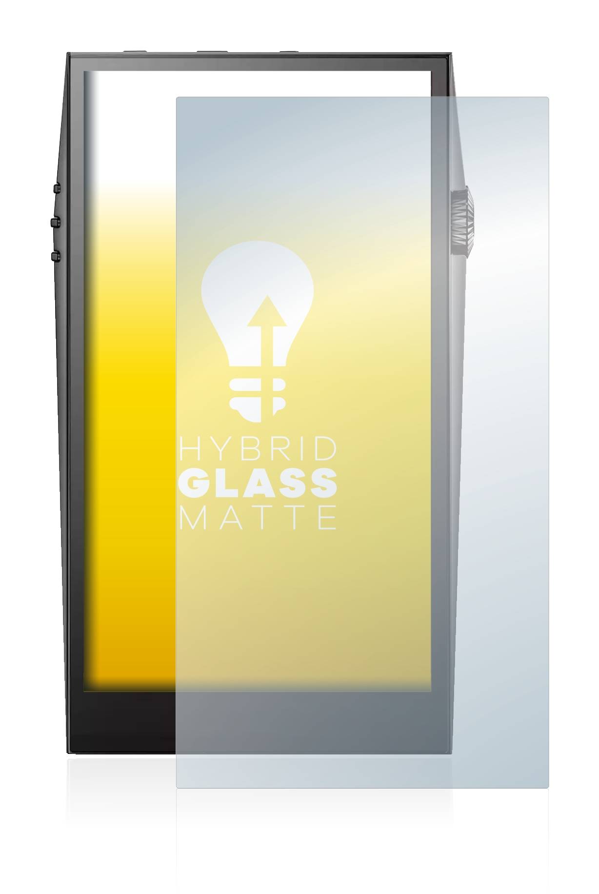 upscreen Hybrid Glass Matte Premium Schutzglas Folie für Astell&Kern A&ultima