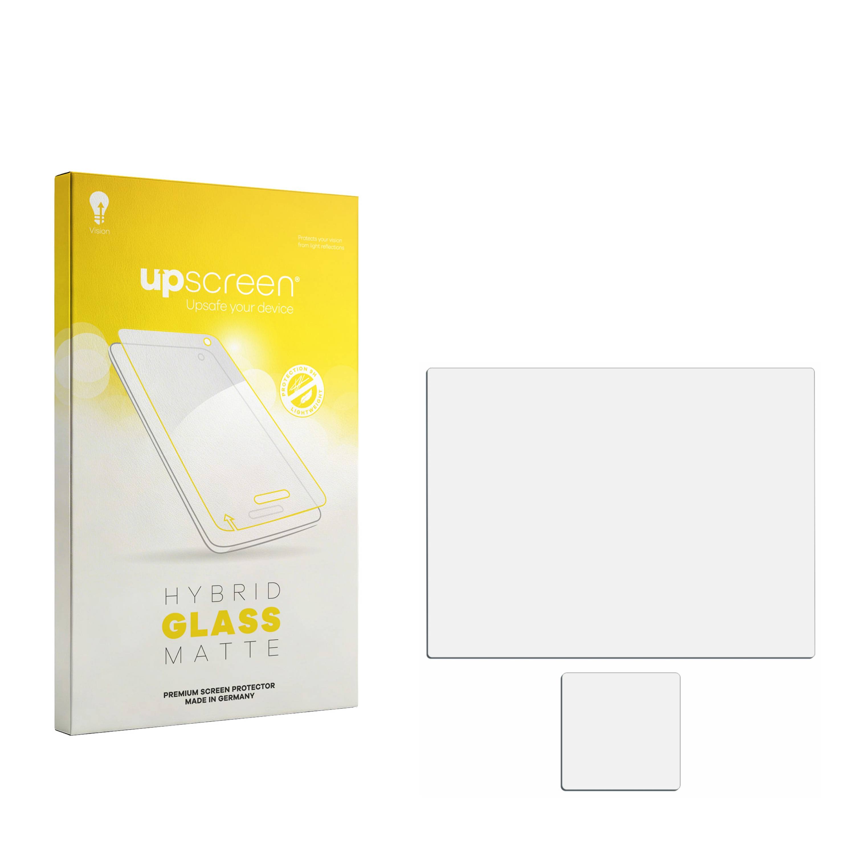 upscreen Flexible Schutz Glas Folie für Canon EOS R5 Schutzglas 9H Hybridglas Matt Entspiegelt