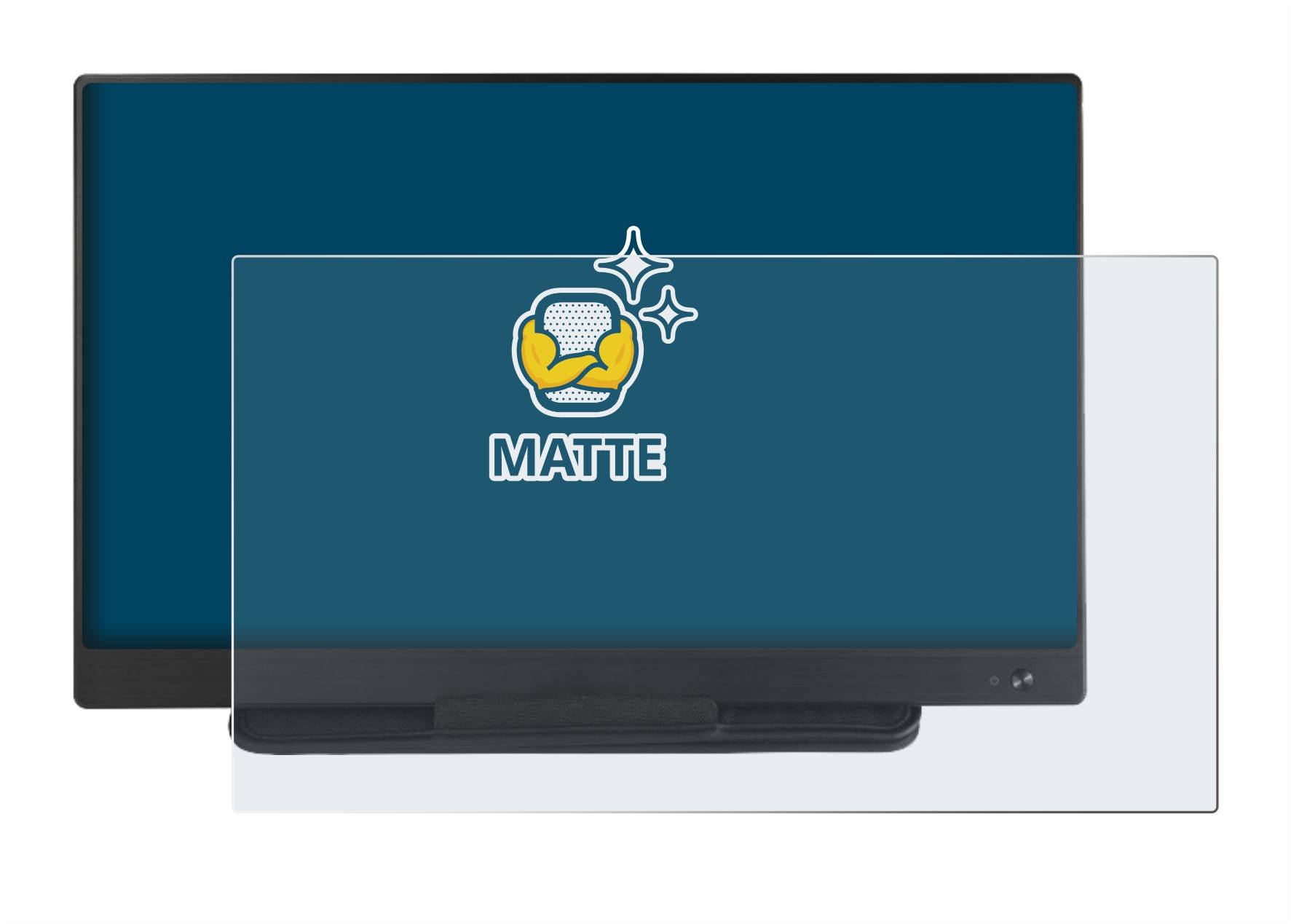 BROTECT Matte Displayschutzfolie für Asus ZenScreen MB165B - Entspiegelt,
