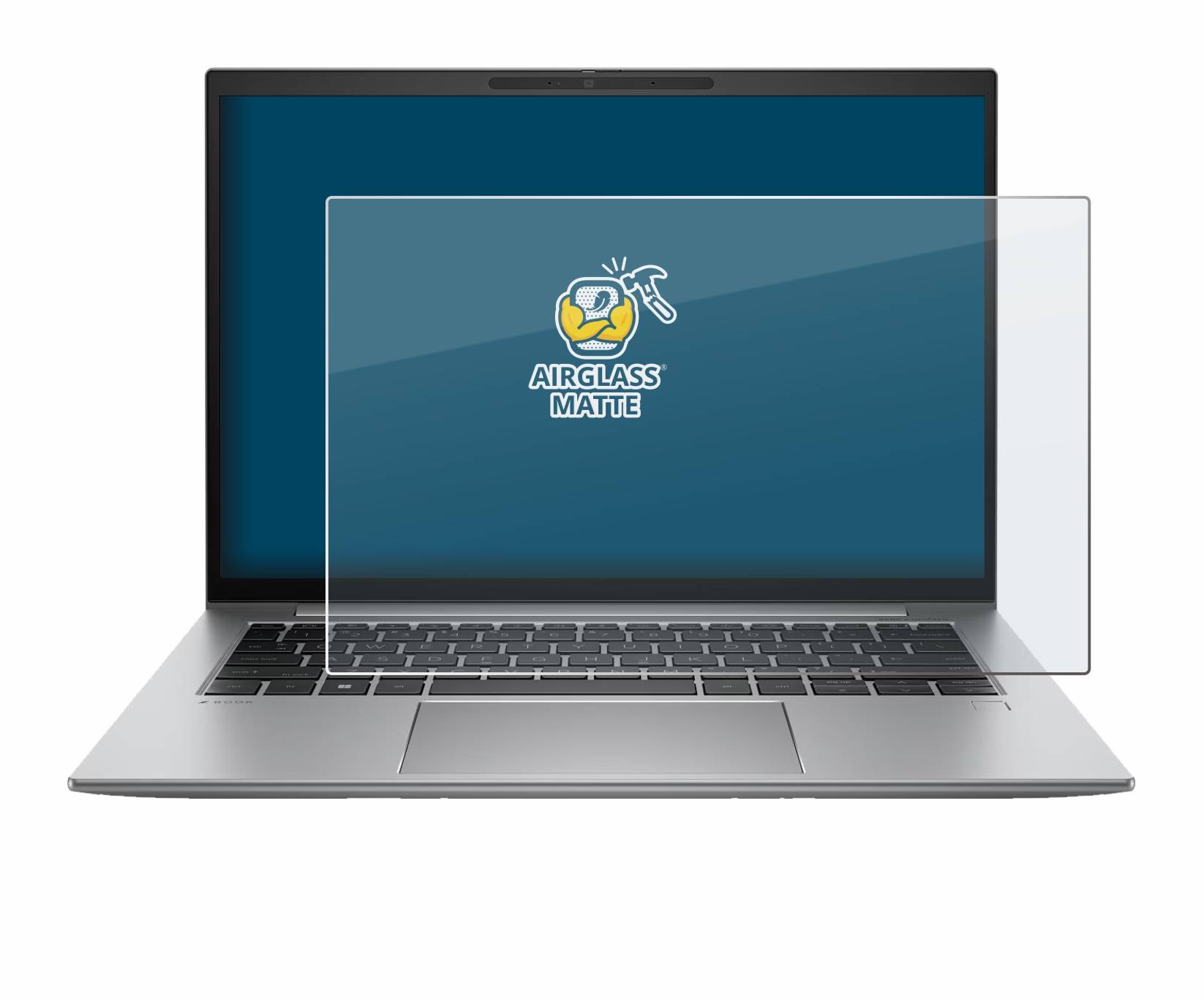 BROTECT AirGlass Matte Schutzglas Folie für HP Zbook Firefly 14