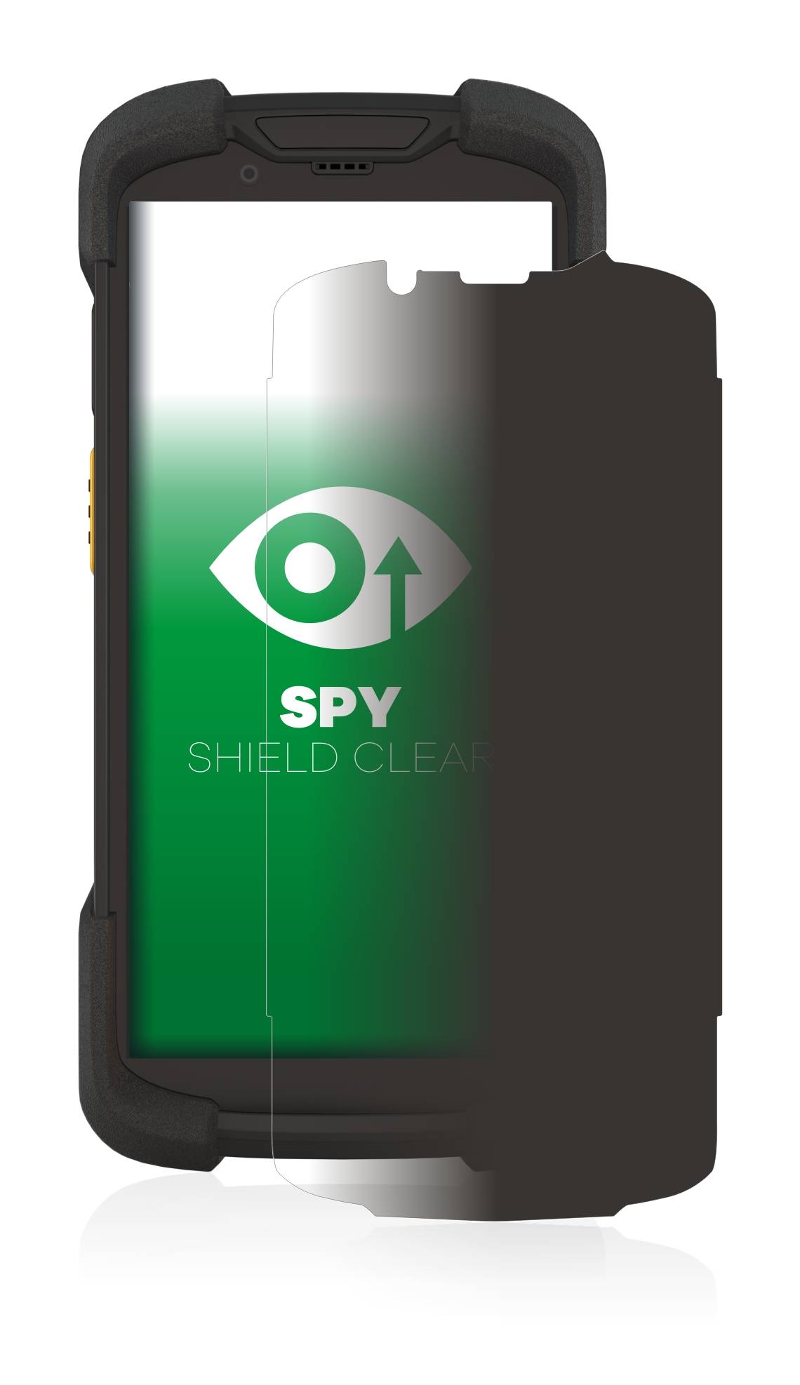 upscreen Spy Shield Clear Premium Blickschutzfolie für Zebra