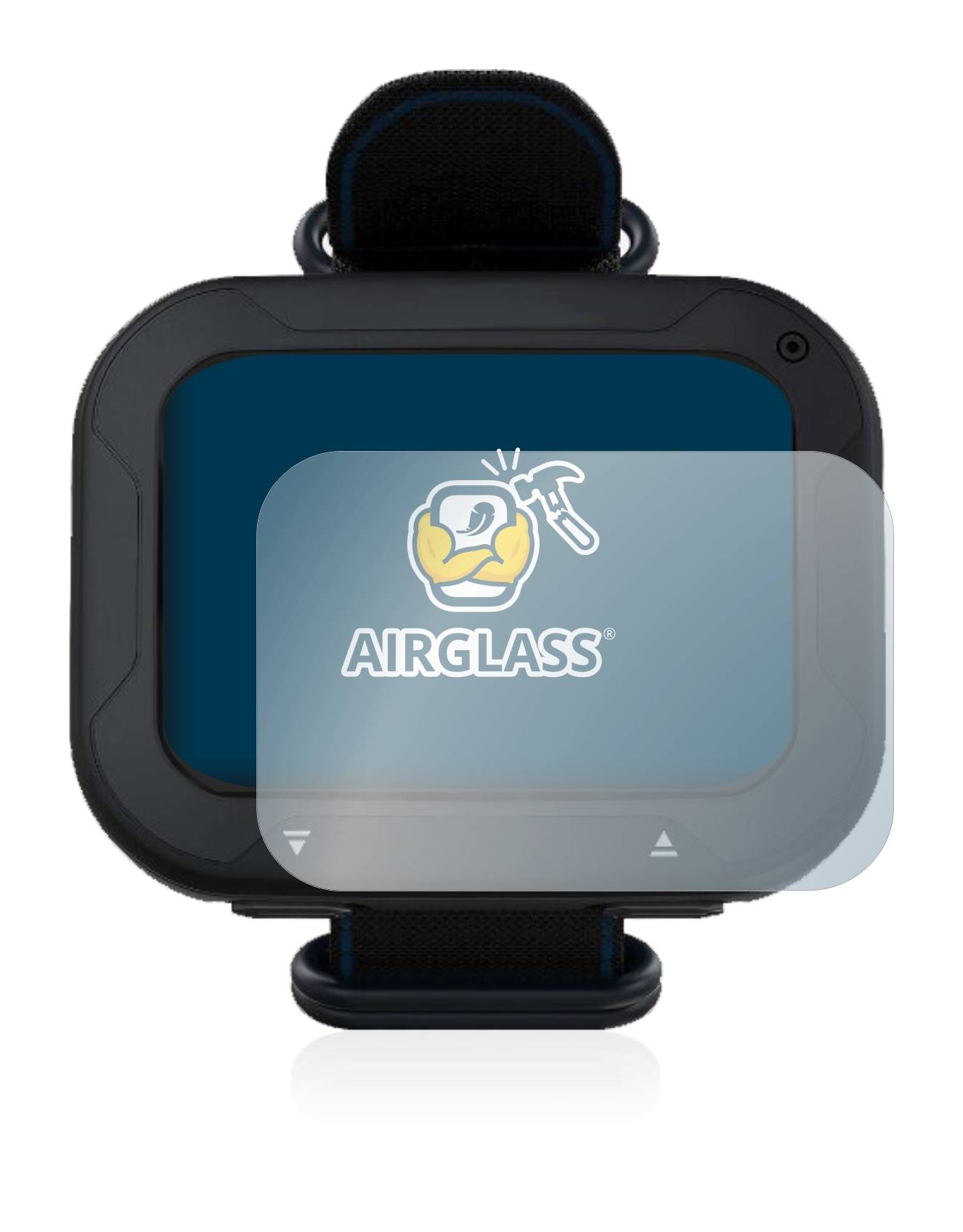 BROTECT AirGlass Flexible Schutz Glas Folie für Aqualung i770R Klar Transparent