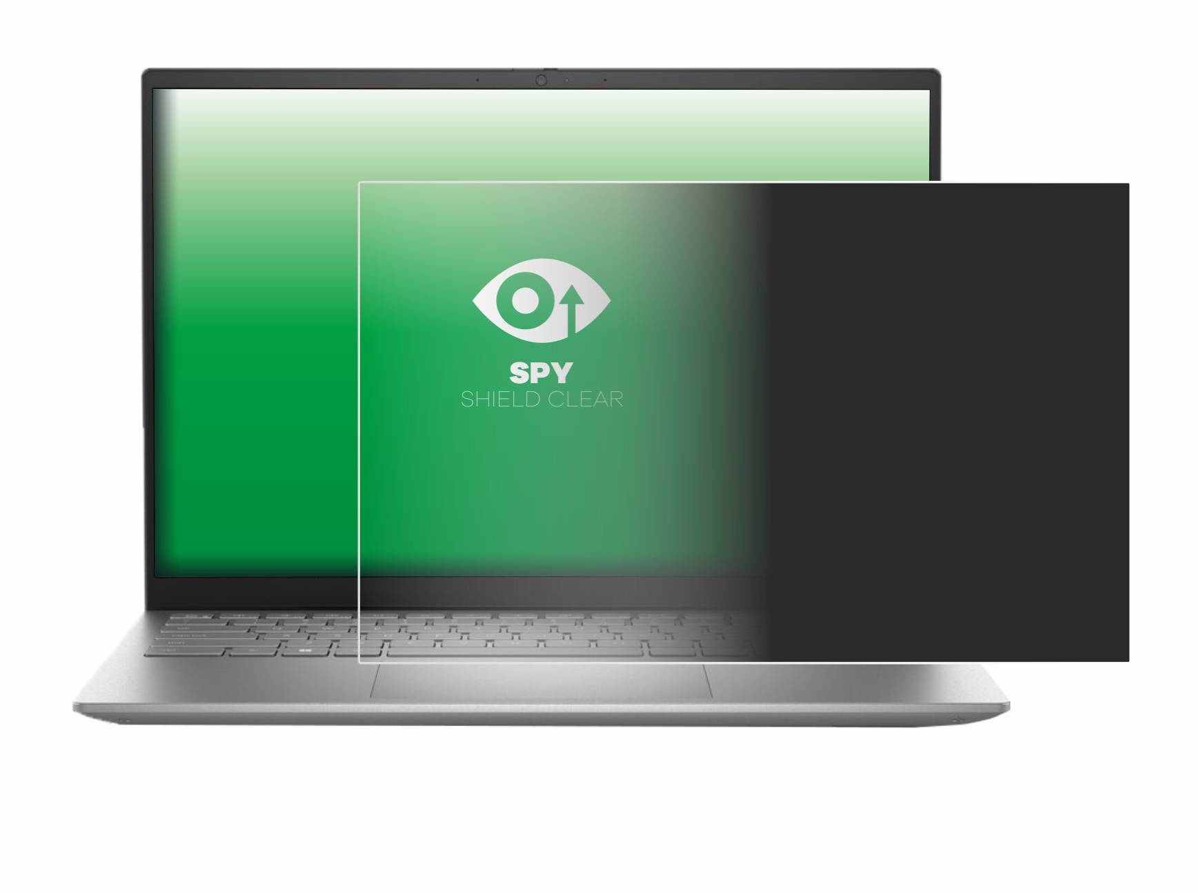 upscreen Spy Shield Clear Premium Blickschutzfolie für Dell Inspiron 14