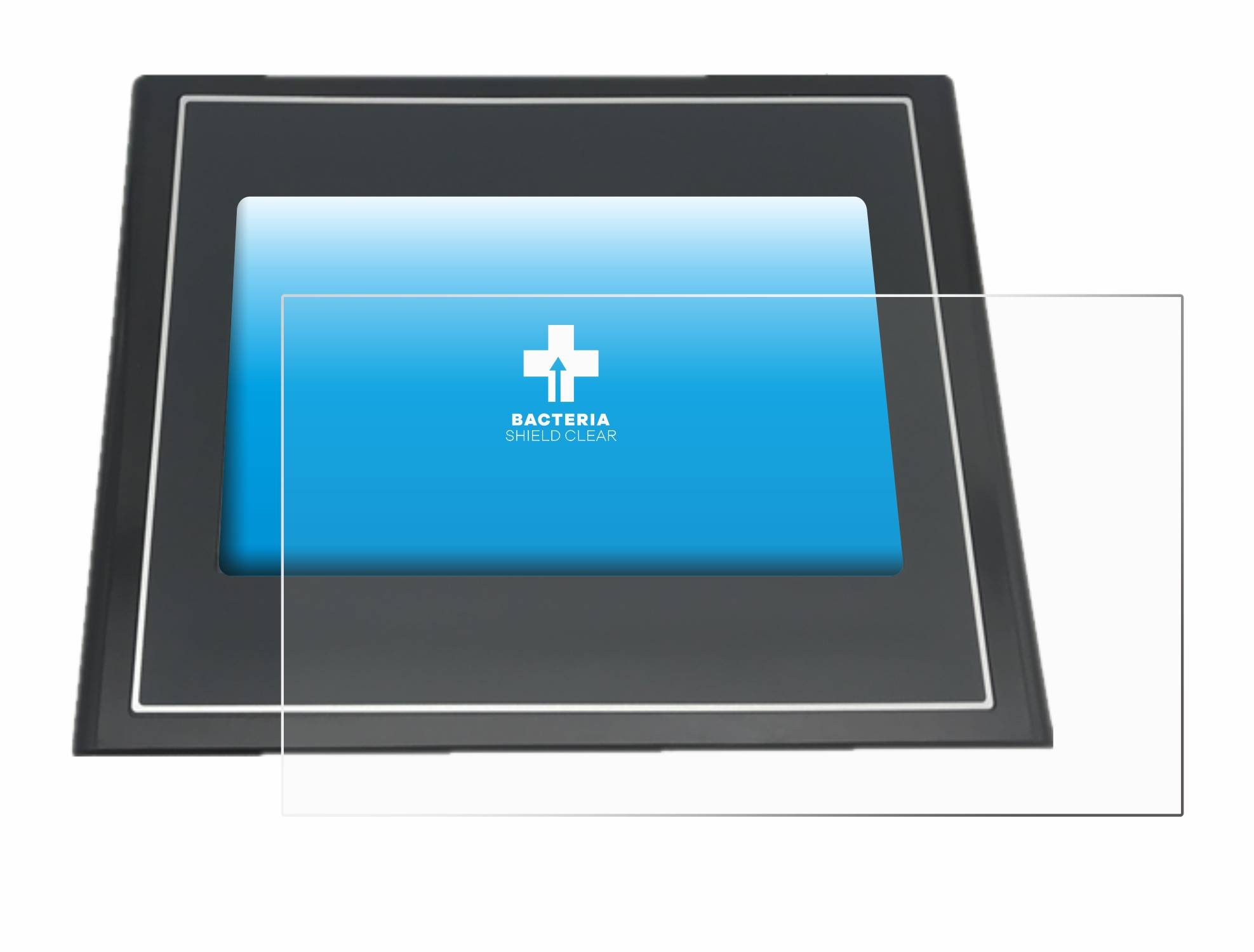 upscreen Bacteria Shield Clear Premium Antibakterielle Displayschutzfolie für Delta