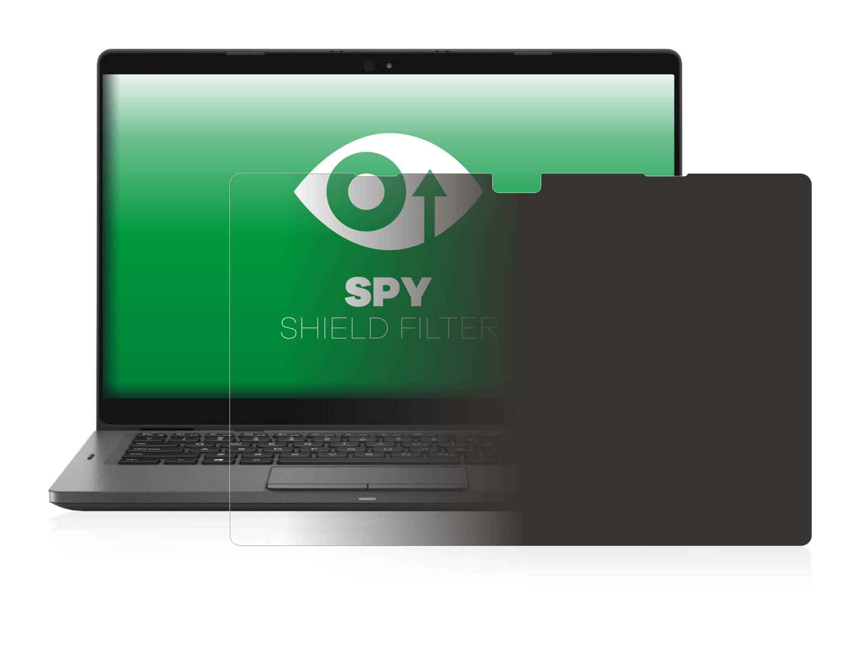 upscreen Blickschutzfilter für Dell Latitude 5310 2-in-1 Blaulichtfilter Sichtschutz Privacy Anti Spy abnehmbar