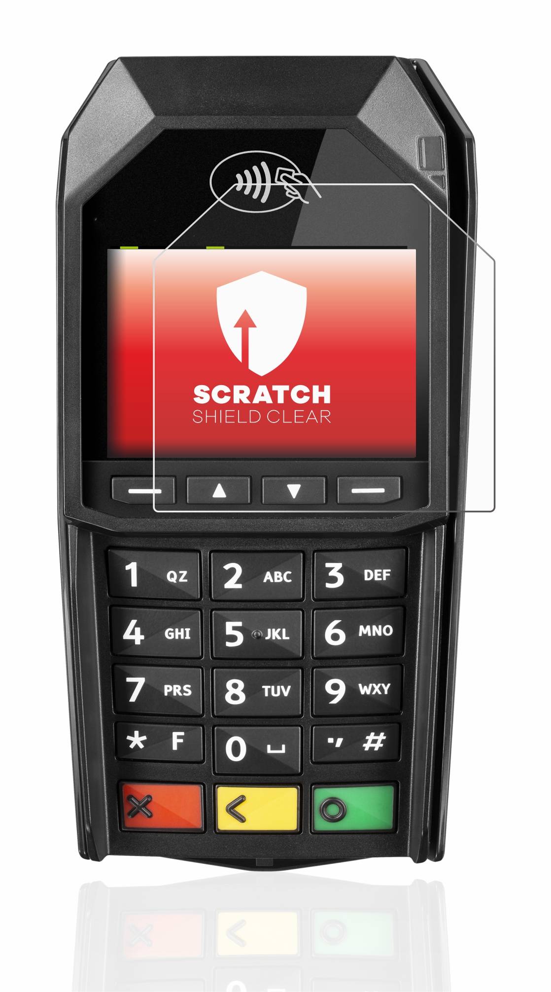 upscreen Scratch Shield Clear Premium Displayschutzfolie für ingenico