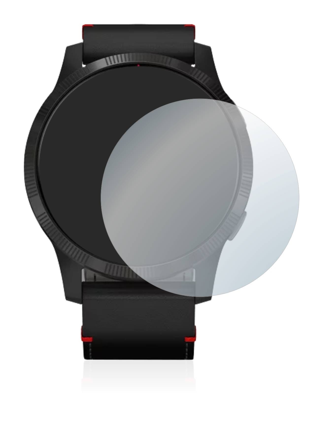 Savvies HD33 Clear Schutzglas für Garmin Legacy Saga Darth Vader (45