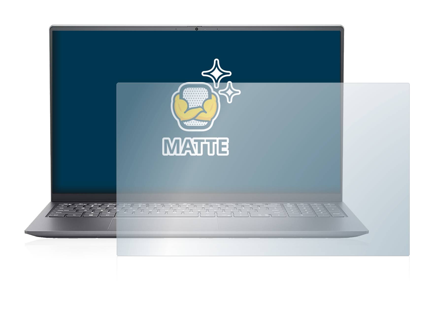 BROTECT Matte Displayschutzfolie für Dell Inspiron 15 5510 - Entspiegelt,