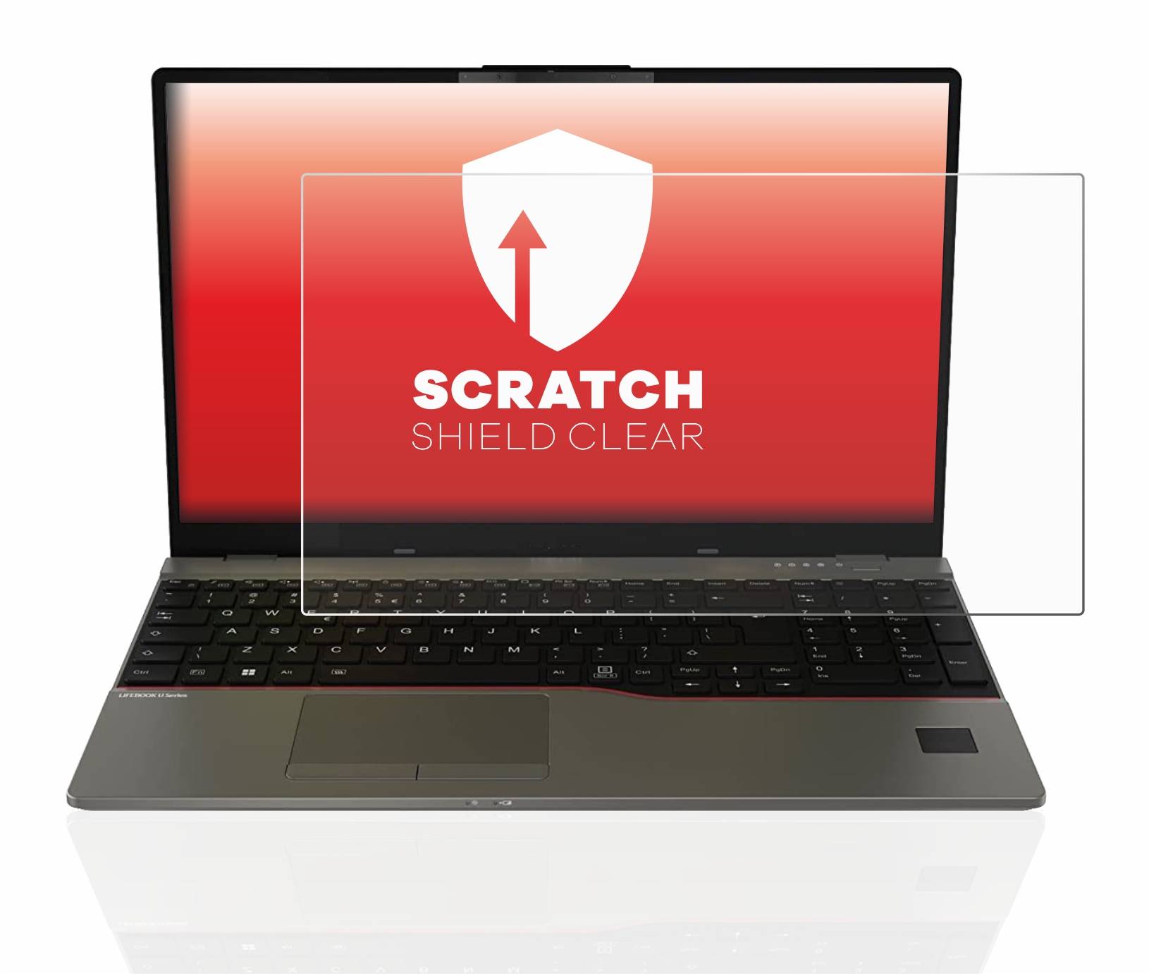 upscreen Scratch Shield Clear Premium Displayschutzfolie für Fujitsu Lifebook