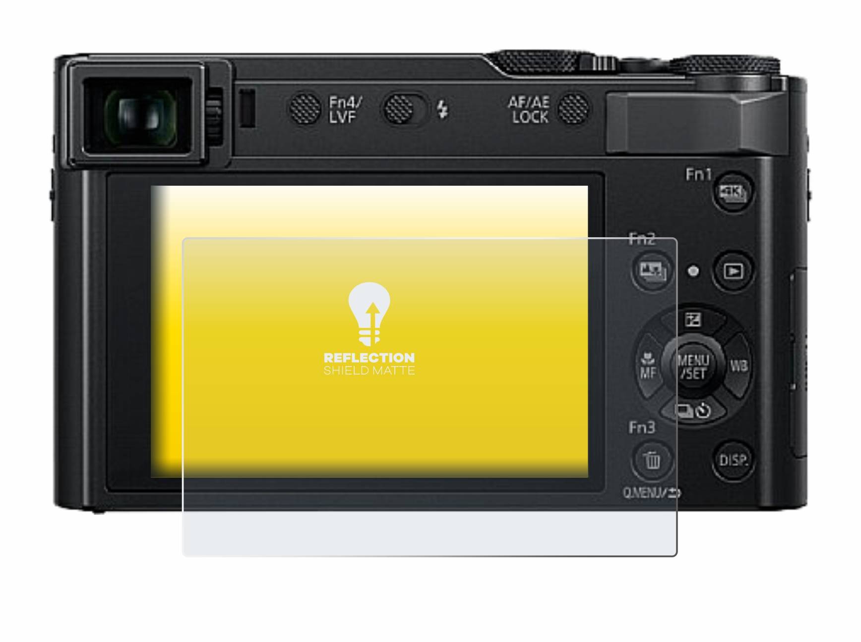 upscreen Reflection Shield Matte Premium Displayschutzfolie für Panasonic Lumix