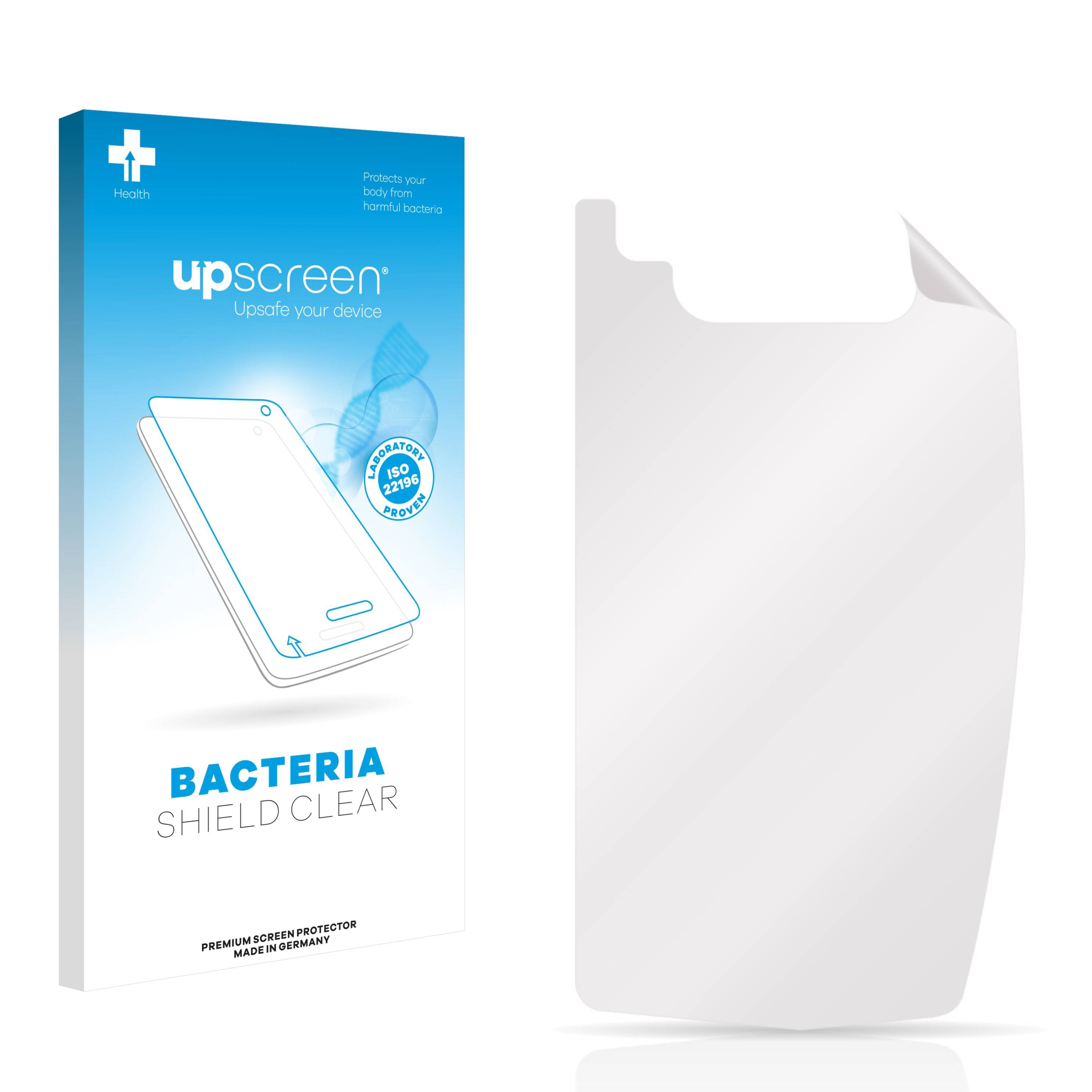 upscreen Bacteria Shield Clear Premium Antibakterielle Displayschutzfolie für Sanwa MT 44 /