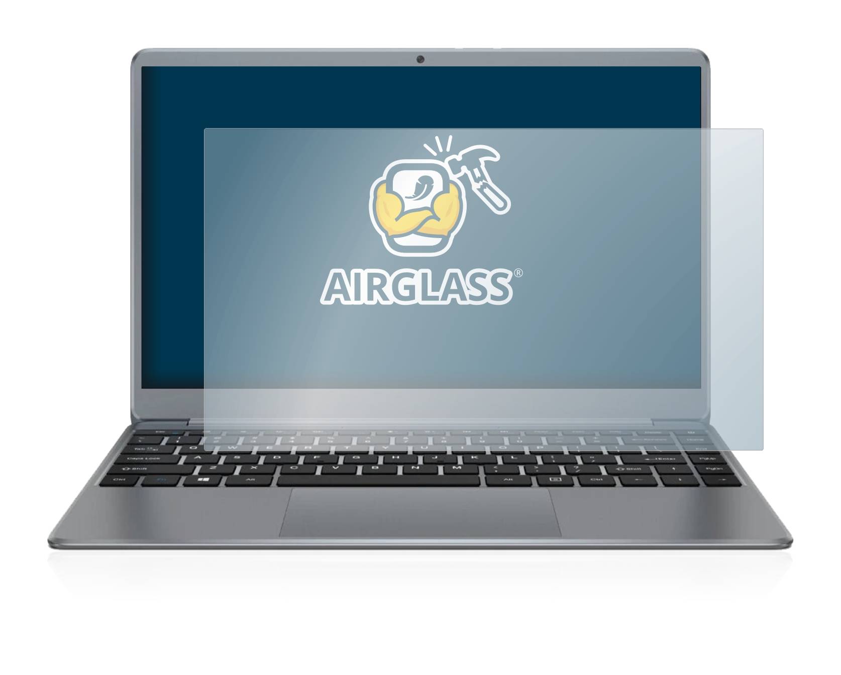 BROTECT AirGlass Schutzglas Folie für Teclast F7 Plus