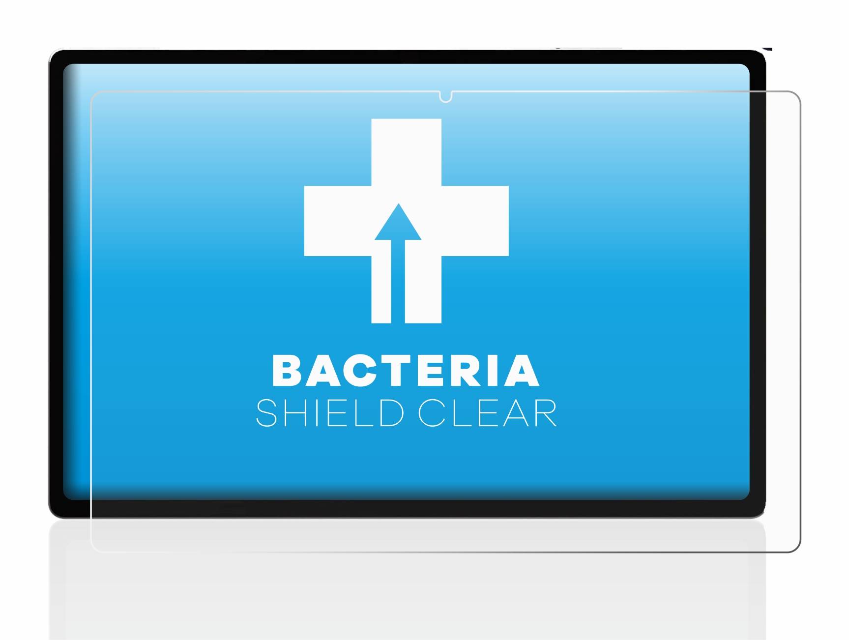 upscreen Bacteria Shield Clear Premium Antibakterielle Displayschutzfolie für Chuwi Hipad