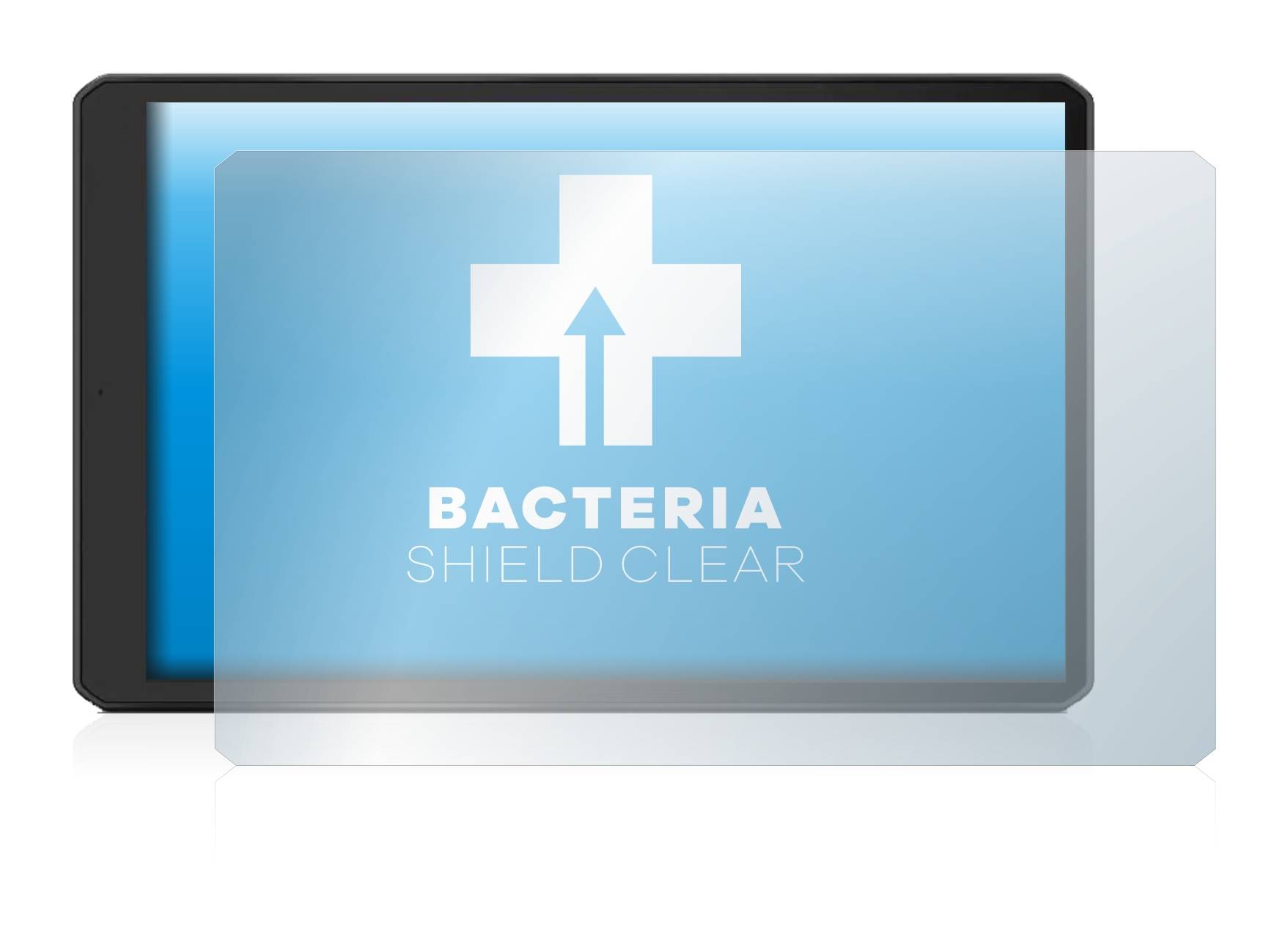 upscreen Bacteria Shield Clear Premium Antibakterielle Displayschutzfolie für Garmin Vieo RV