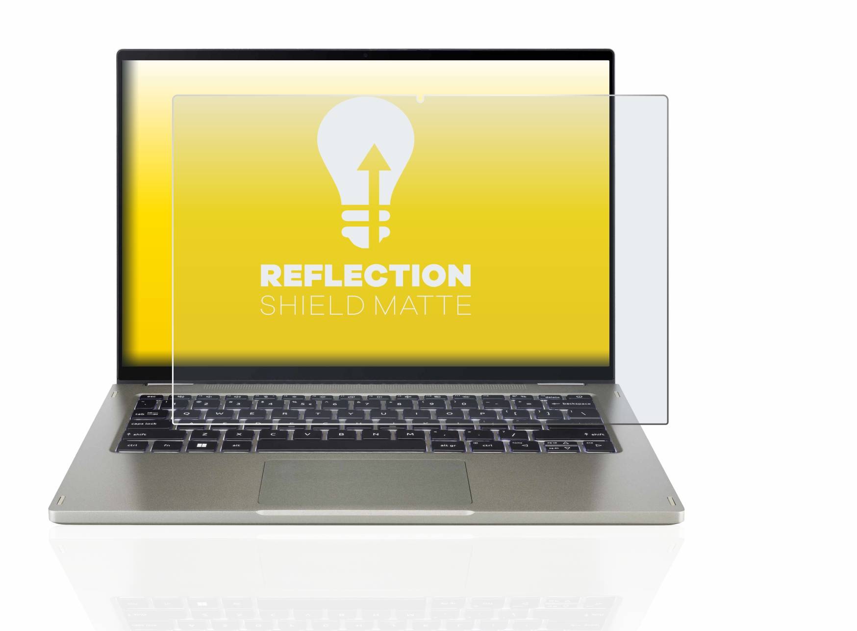 upscreen Reflection Shield Matte Premium Displayschutzfolie für Acer Spin 5 SP514-51N