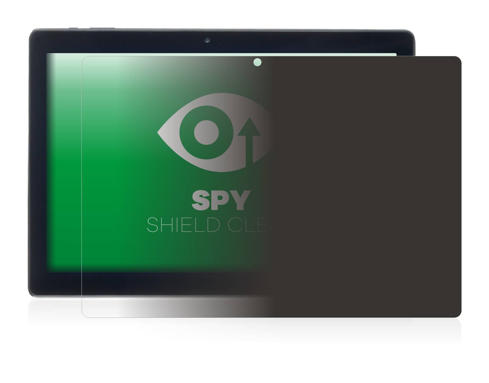 upscreen Spy Shield Clear Premium Blickschutzfolie für Odys Space One 10 SE