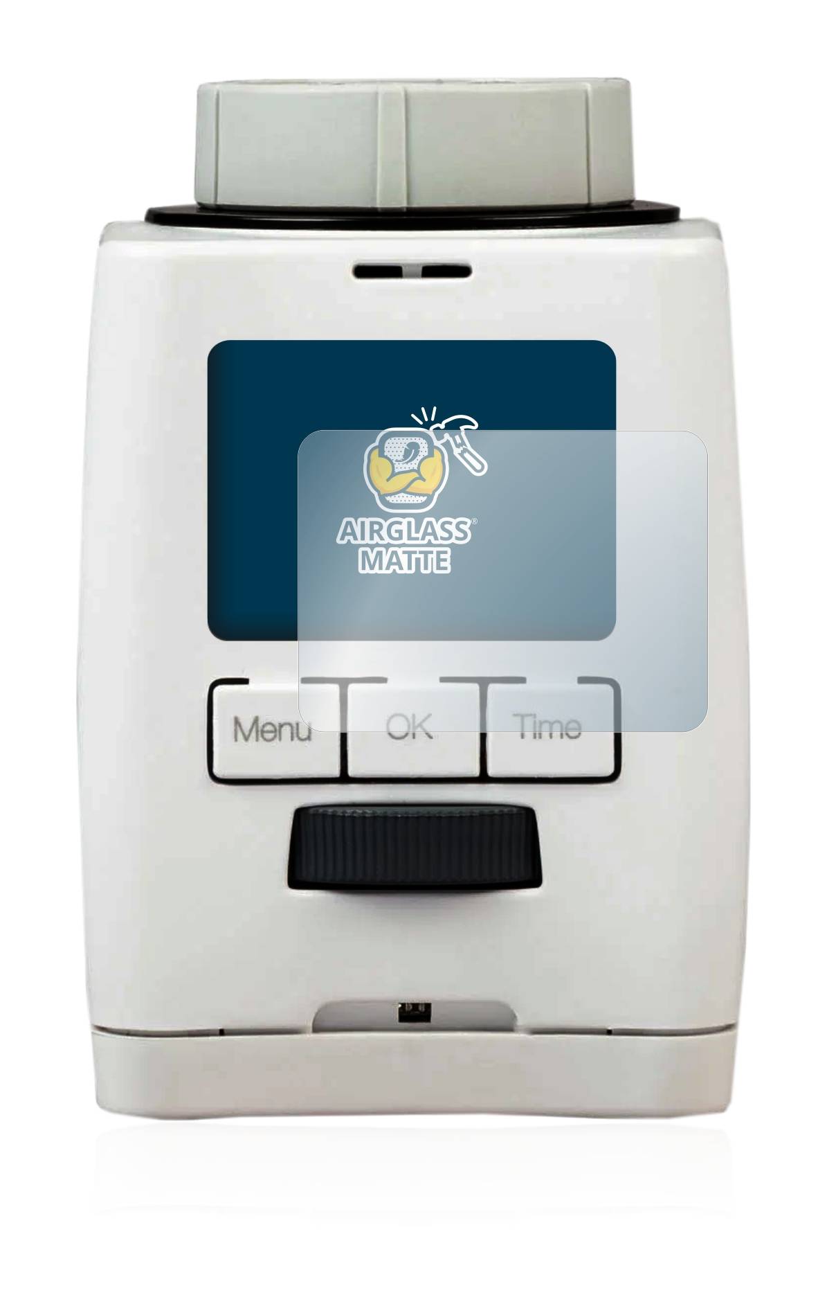 BROTECT AirGlass Matte Schutzglas Folie für SilverCrest Programmierbares