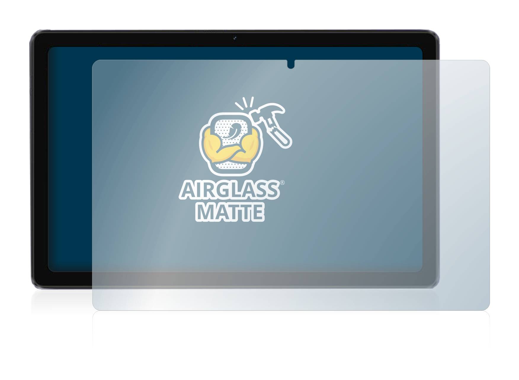 BROTECT AirGlass Flexible Schutz Glas Folie für Alldocube iPlay 50 Pro Matt Entspiegelt