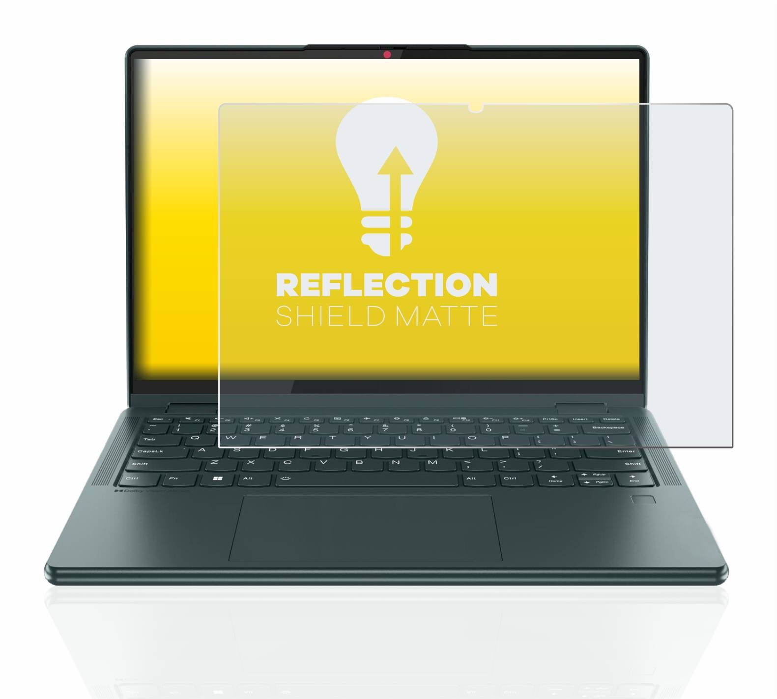 upscreen Schutzfolie für Lenovo Yoga 6 13.3" (8. Gen.) Folie Matt Entspiegelt Anti-Reflex