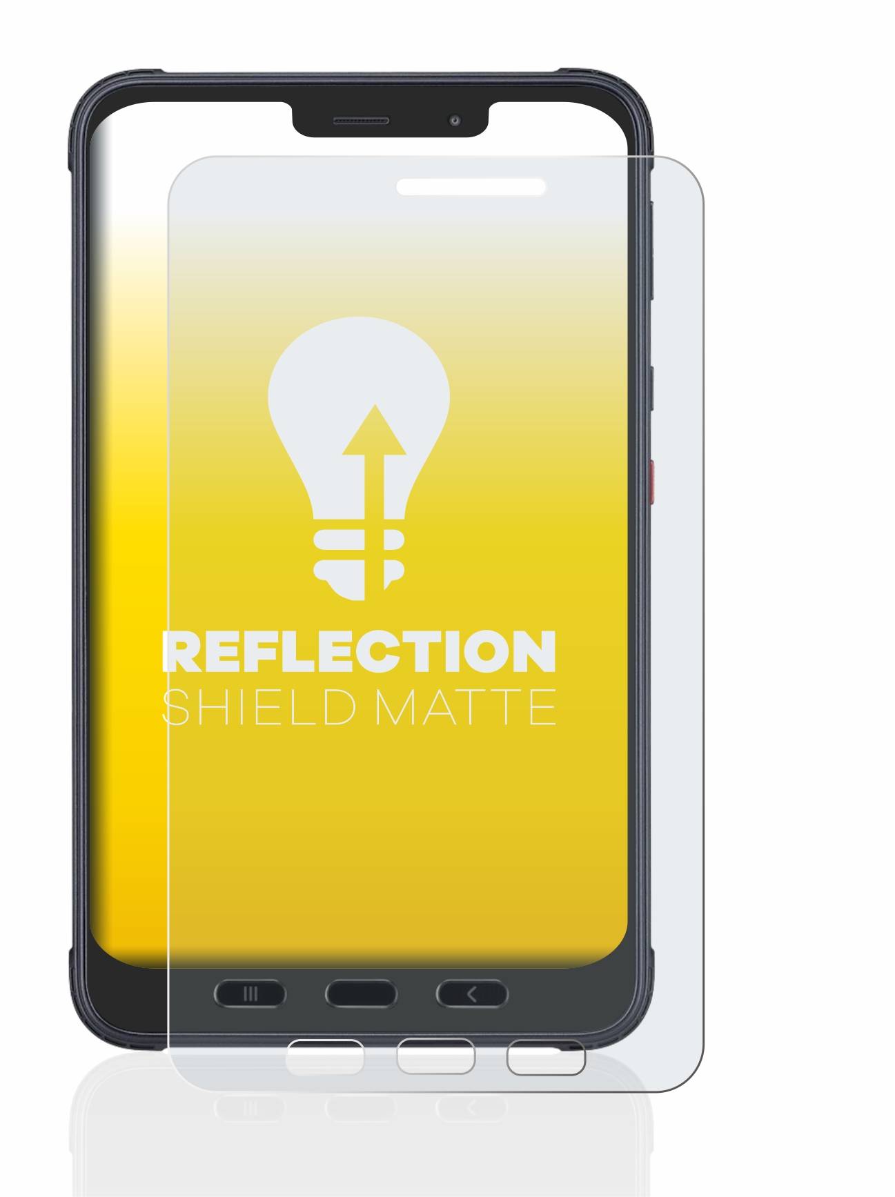 upscreen Schutzfolie für Samsung Galaxy Tab Active 3 Enterprise Edition LTE Folie Matt Entspiegelt Anti-Reflex