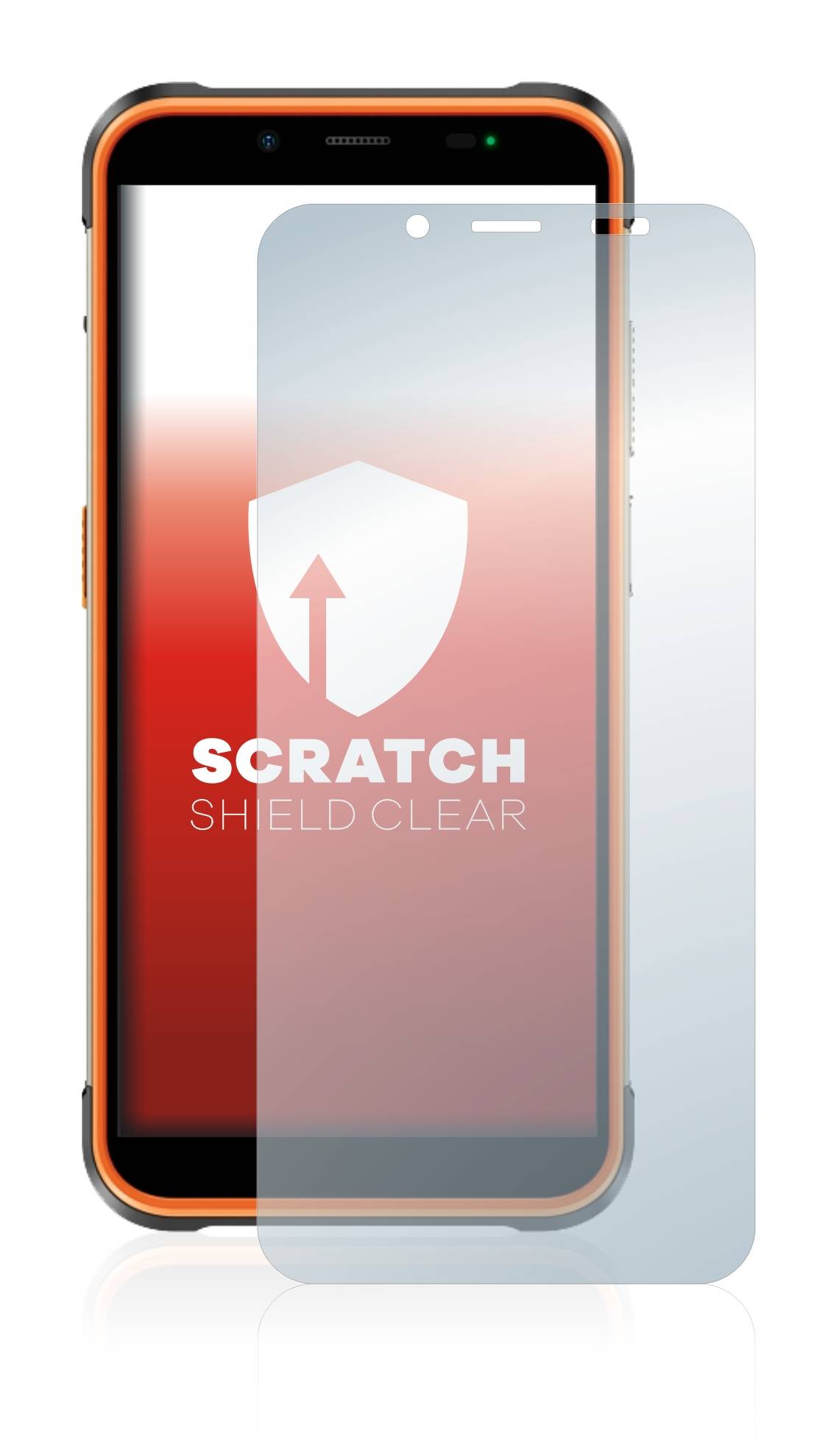 upscreen Schutzfolie für Ulefone Power Armor 16 Pro Kratzschutz Anti-Fingerprint Klar