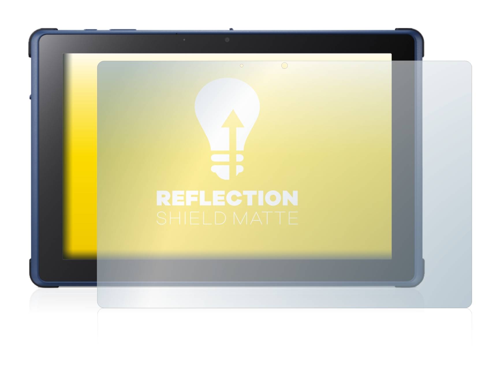upscreen Reflection Shield Matte Premium Displayschutzfolie für Acer Enduro Urban T1