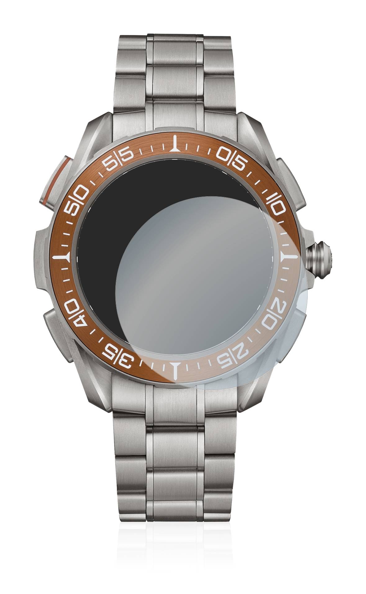 upscreen Schutzfolie für Omega MARSTIMER CHRONOGRAPH X‑33 (45 MM) Folie Matt Entspiegelt Anti-Reflex