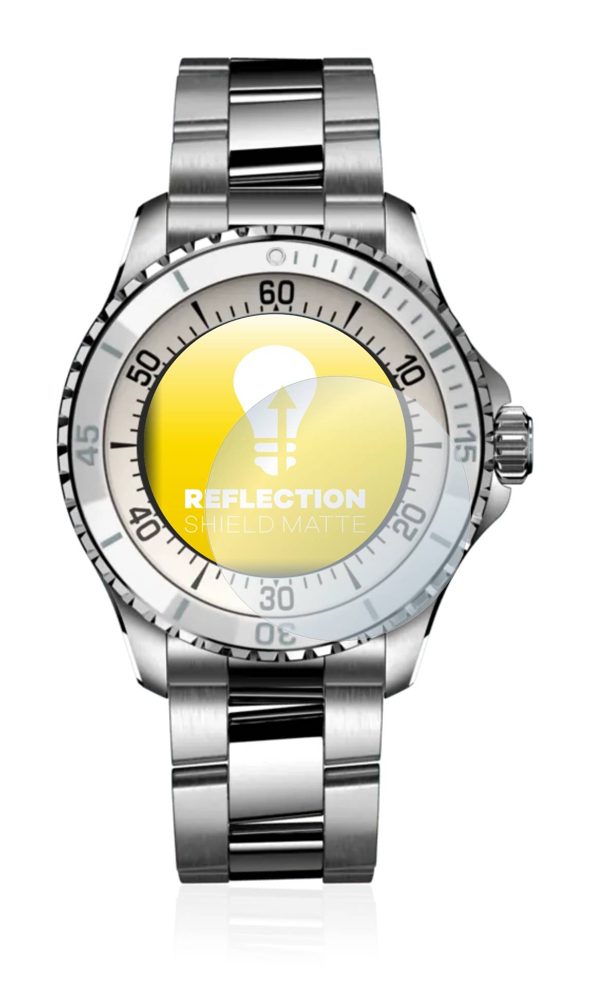 upscreen Reflection Shield Matte Premium Displayschutzfolie für Breitling Superocean