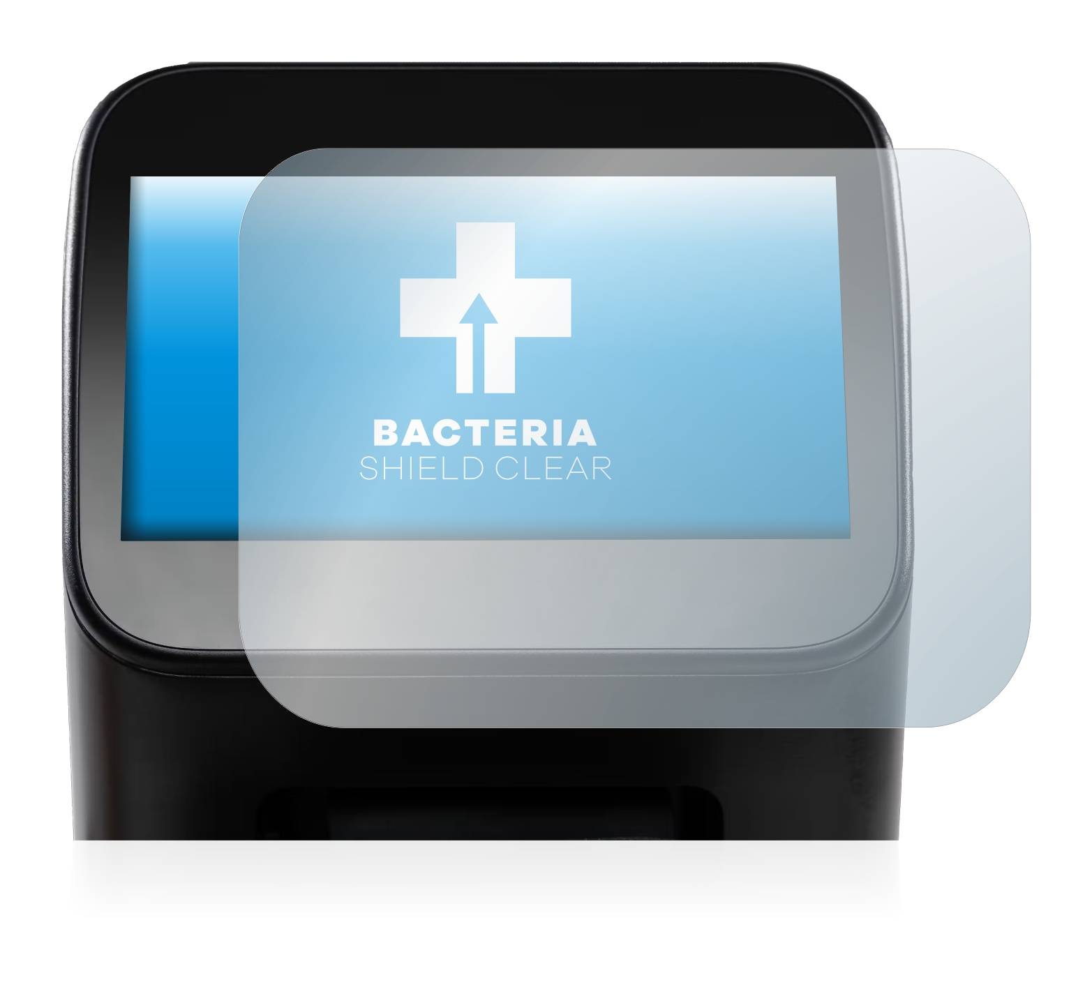 upscreen Bacteria Shield Clear Premium Antibakterielle Displayschutzfolie für Shaper Origin