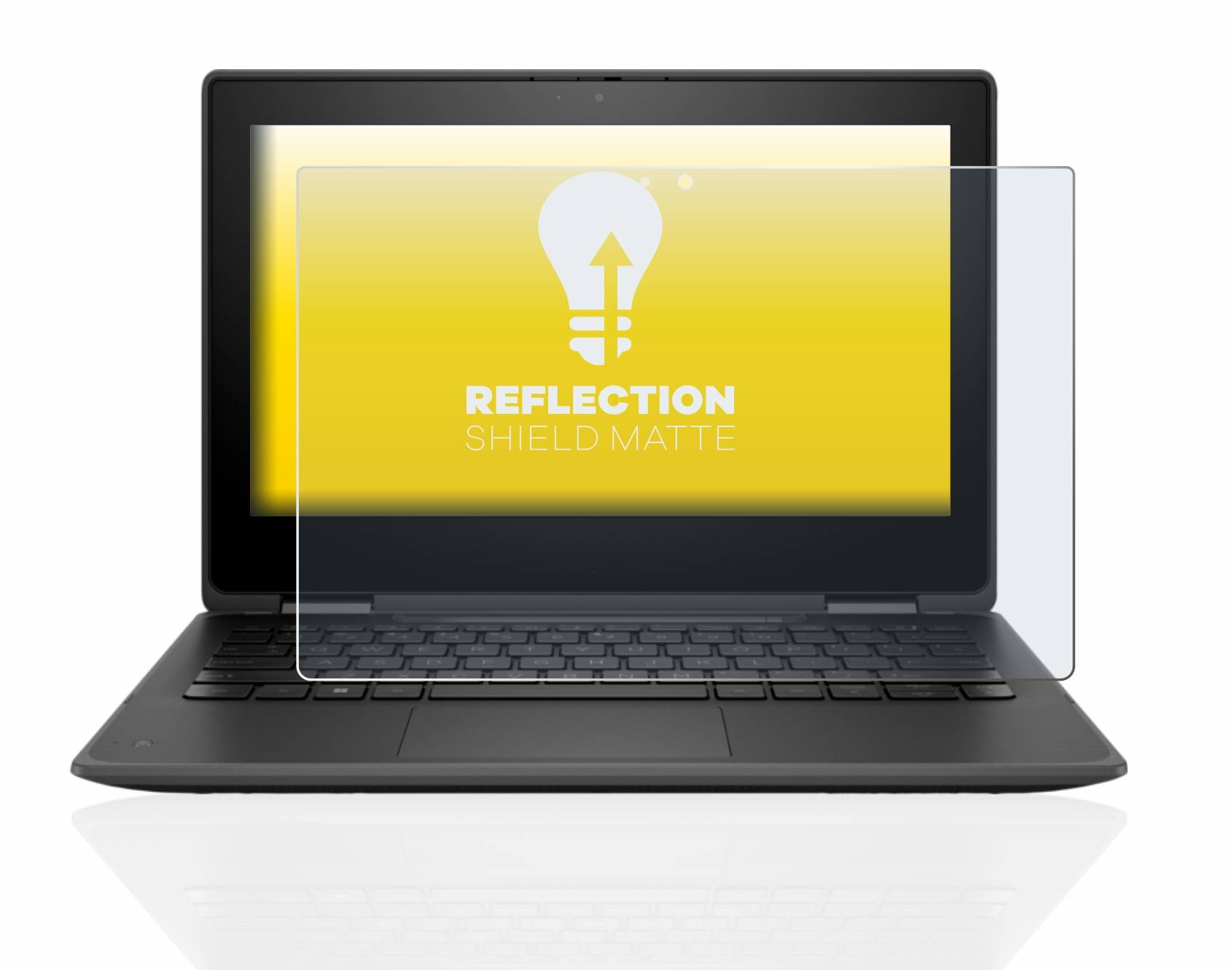 upscreen Reflection Shield Matte Premium Displayschutzfolie für HP Pro X360 Fortis 11