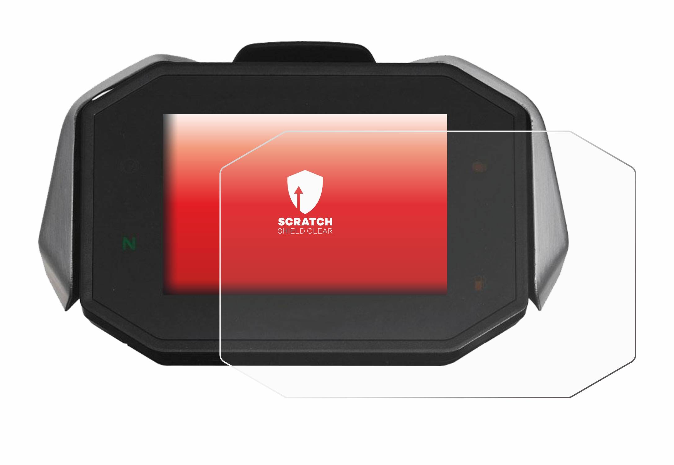 upscreen Scratch Shield Clear Premium Displayschutzfolie für MV Agusta Dragster RC