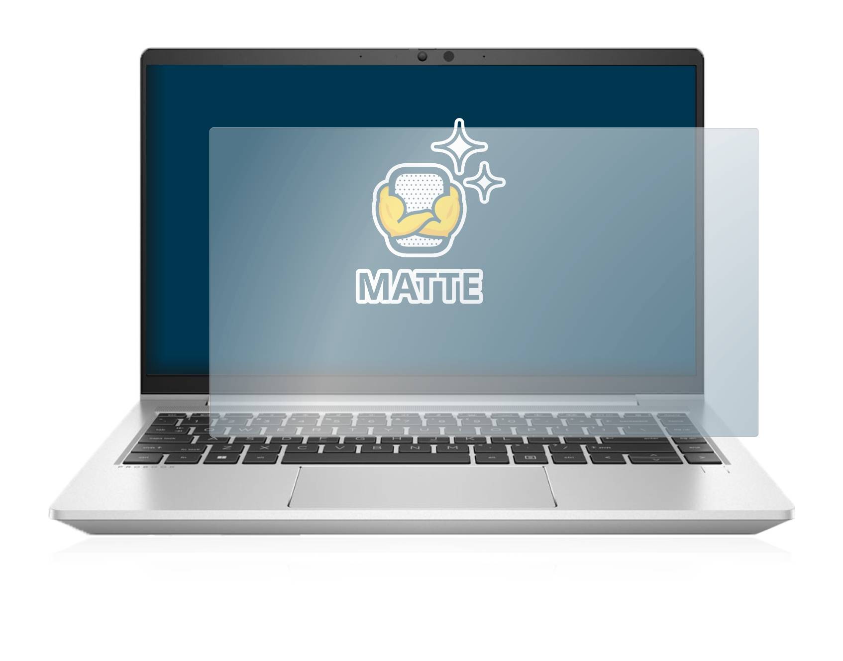 BROTECT Matte Displayschutzfolie für HP ProBook 445 G8 - Entspiegelt,
