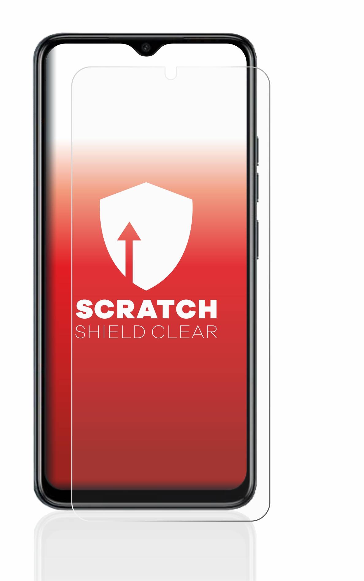 upscreen Schutzfolie für Tecno Pop 7 Pro Kratzschutz Anti-Fingerprint Klar