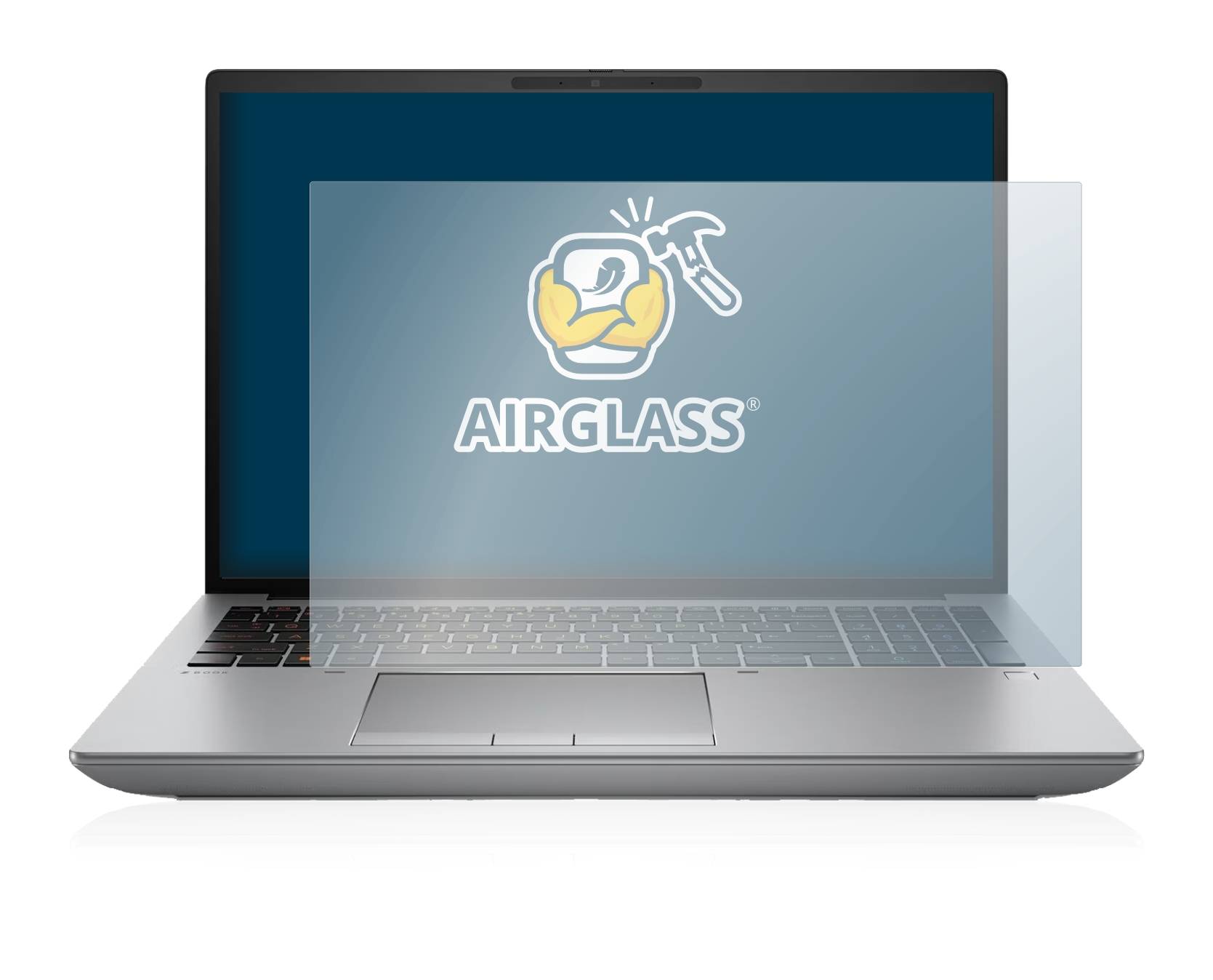 BROTECT AirGlass Schutzglas Folie für HP ZBook Fury 16