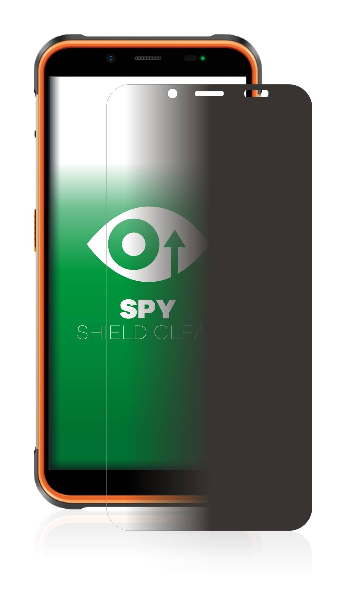 upscreen Blickschutzfolie für Ulefone Power Armor 16 Pro Anti-Spy Privacy Blaulichtschutz Sichtschutzfolie