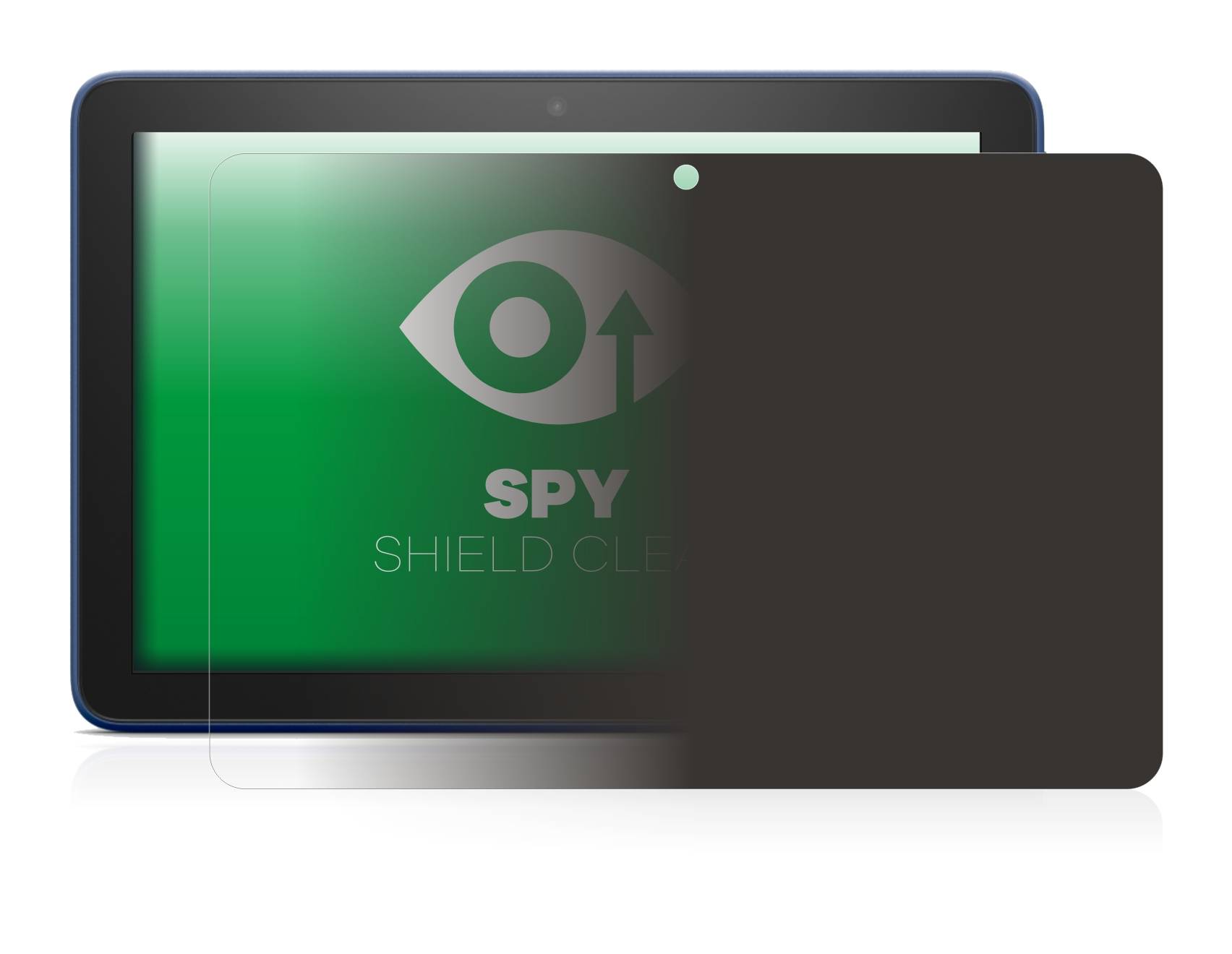 upscreen Spy Shield Clear Premium Blickschutzfolie für Amazon Fire HD 8 Plus
